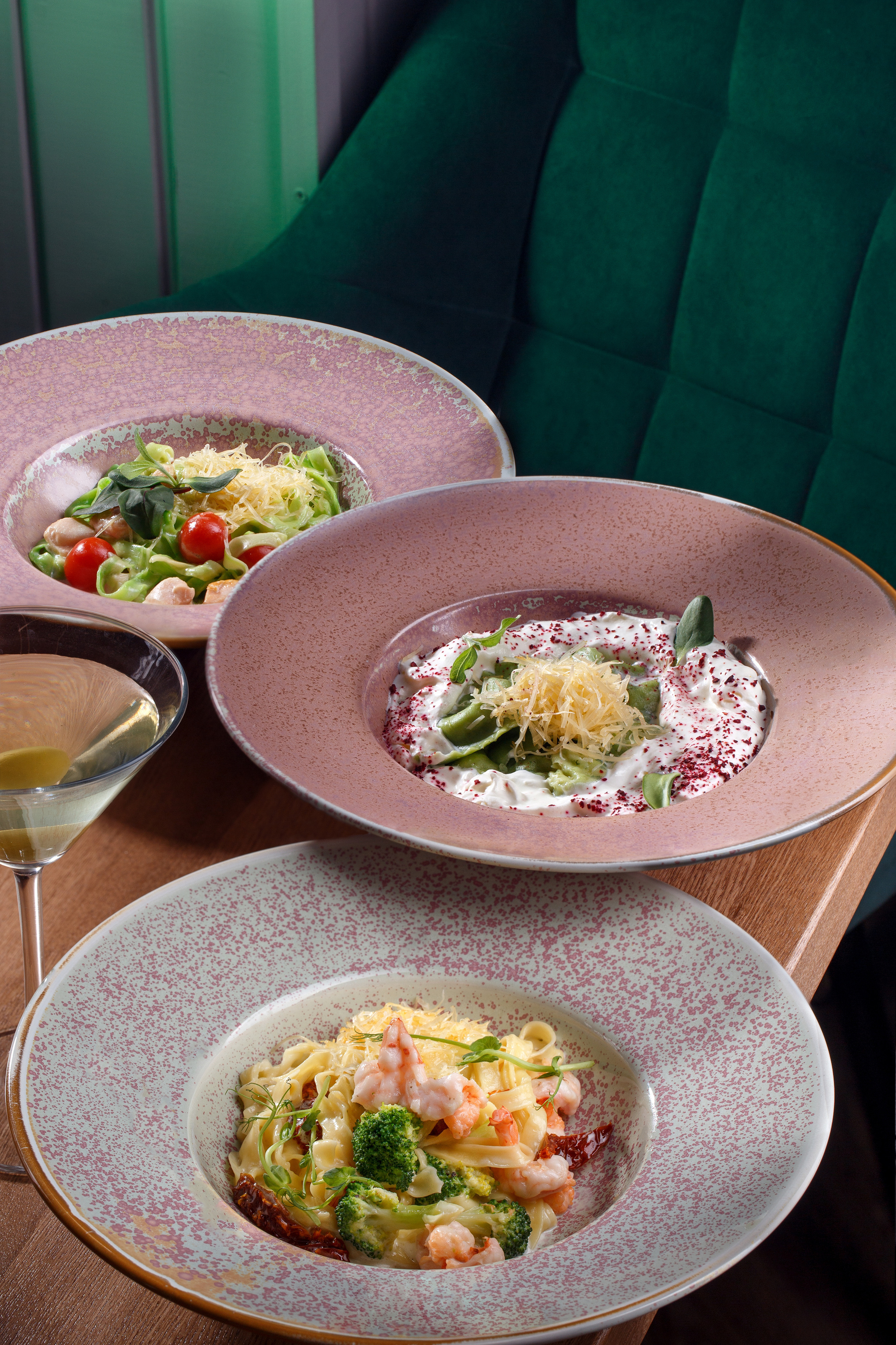 Ресторан Оливка. Обновление меню