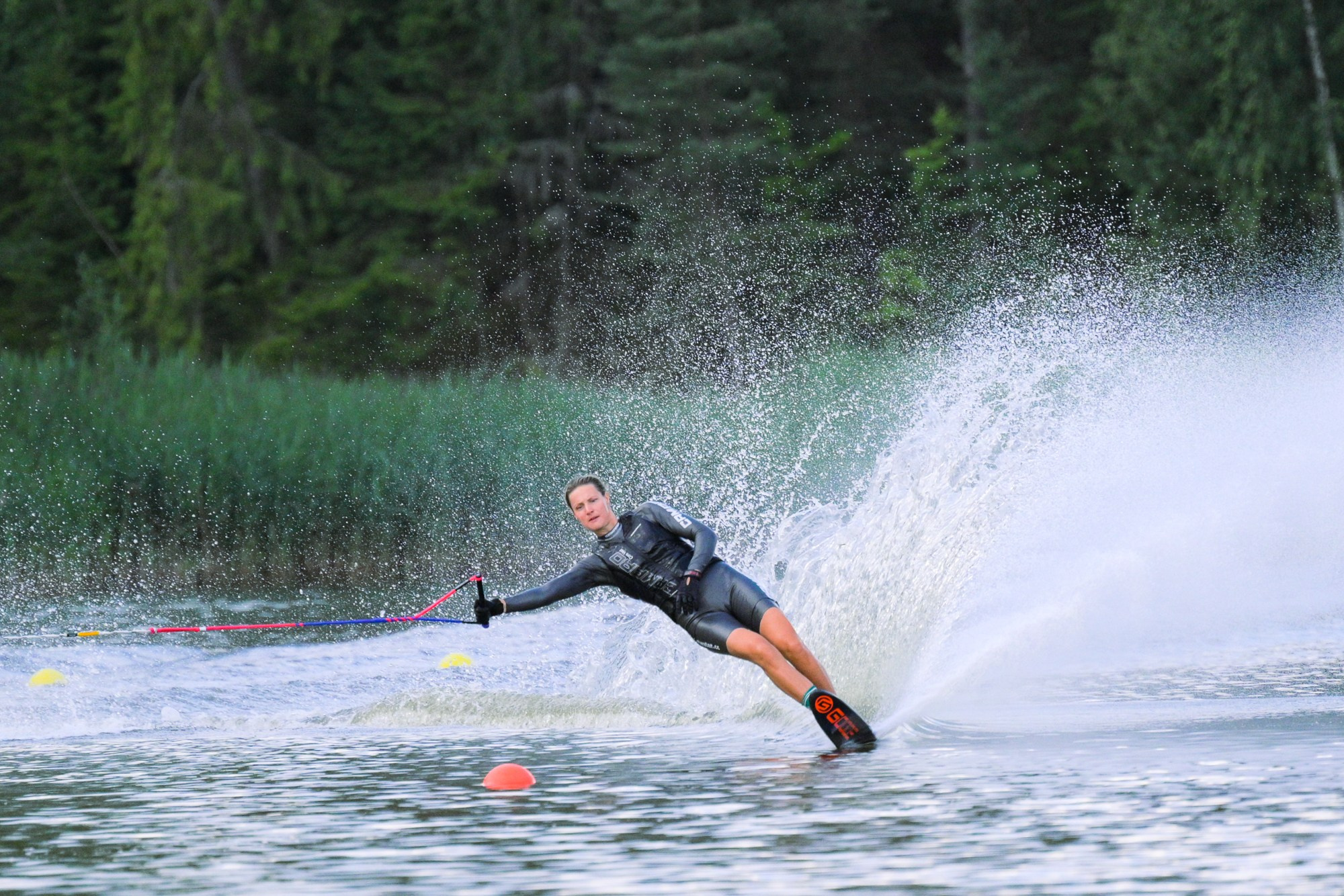 Воднолыжный спорт. Елена Дружинина. Спортивный и репортажный фотограф