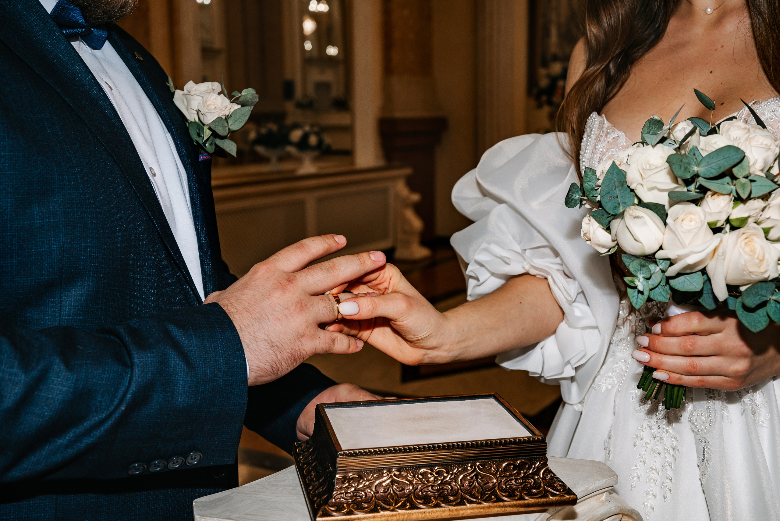 Екатерининский зал. Краснодар. Василий и Алёна 20.01.22. Свадебный и семейный фотограф в Донецке, Ростове, Севастополе!