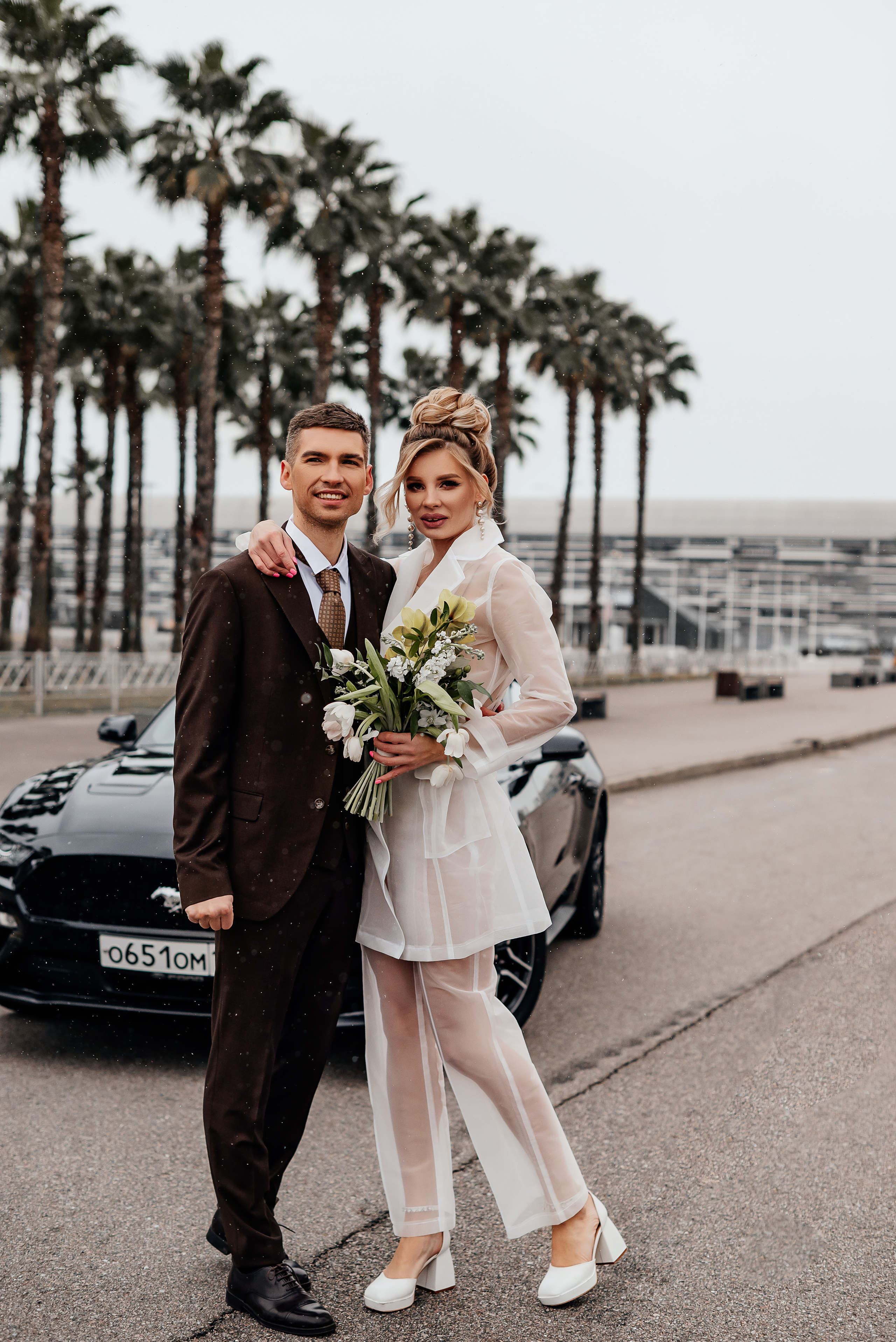 Свадьба в Сочи! Аллея пальм). Свадебный и семейный фотограф в Донецке, Ростове, Севастополе!