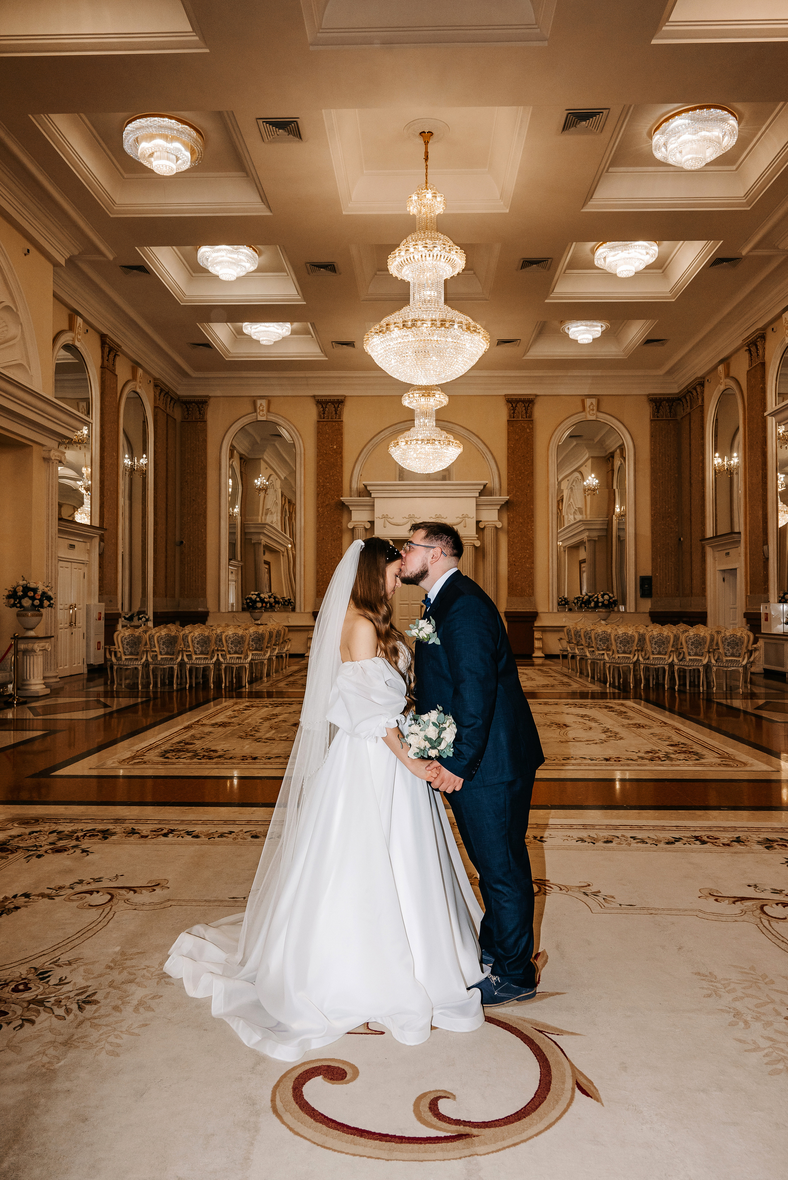 Екатерининский зал. Краснодар. Василий и Алёна 20.01.22. Свадебный и семейный фотограф в Донецке, Ростове, Севастополе!