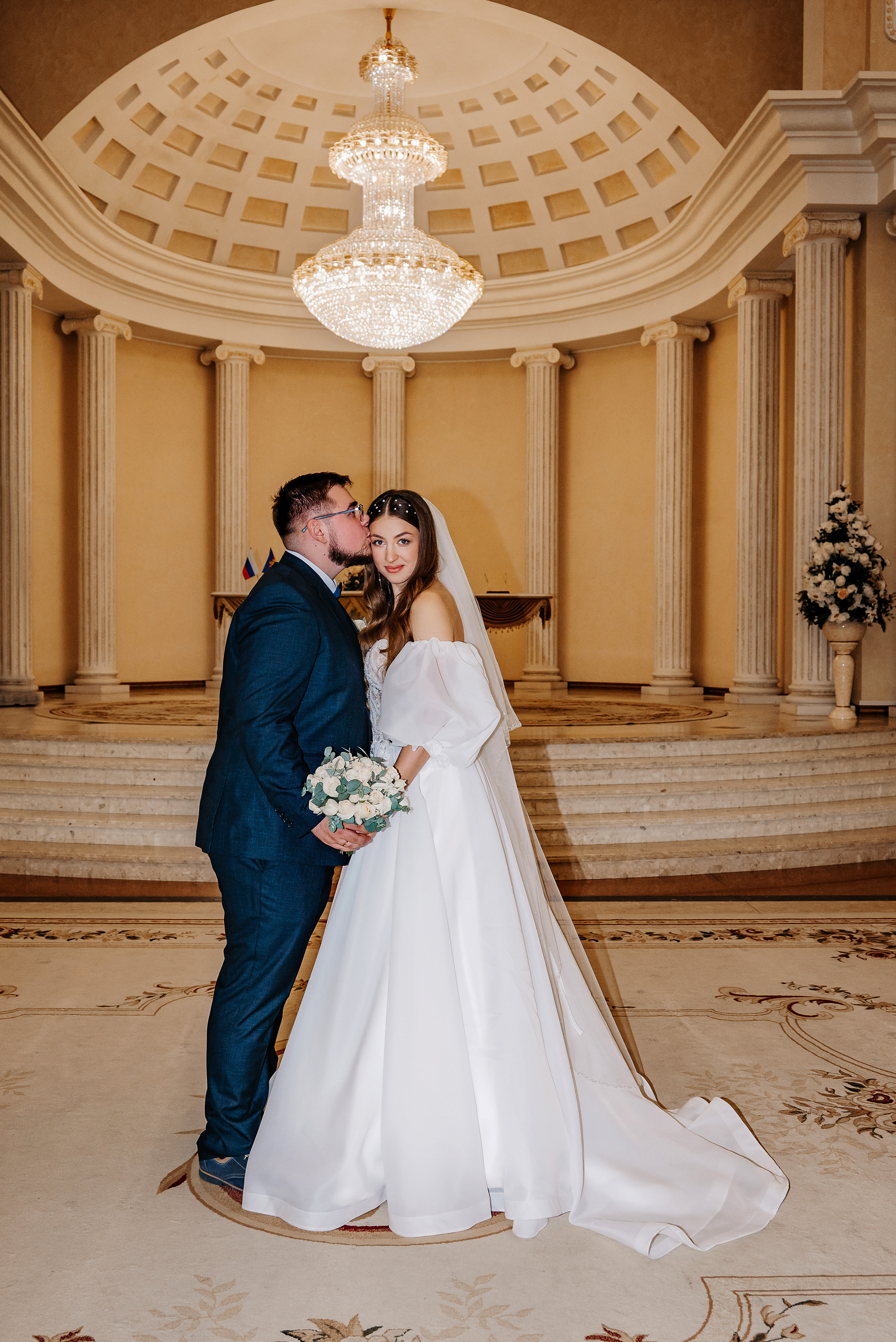 Екатерининский зал. Краснодар. Василий и Алёна 20.01.22. Свадебный и семейный фотограф в Донецке, Ростове, Севастополе!