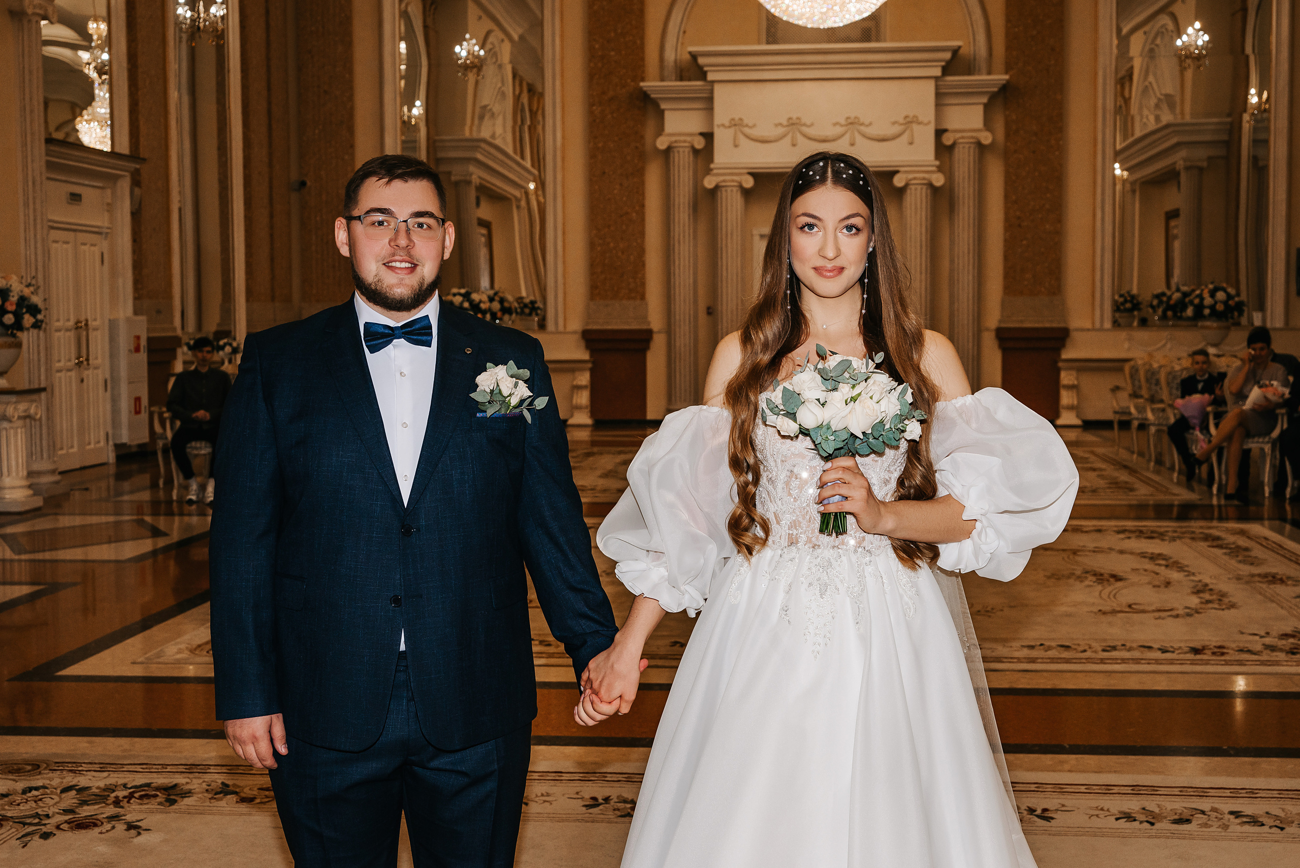 Екатерининский зал. Краснодар. Василий и Алёна 20.01.22. Свадебный и семейный фотограф в Донецке, Ростове, Севастополе!