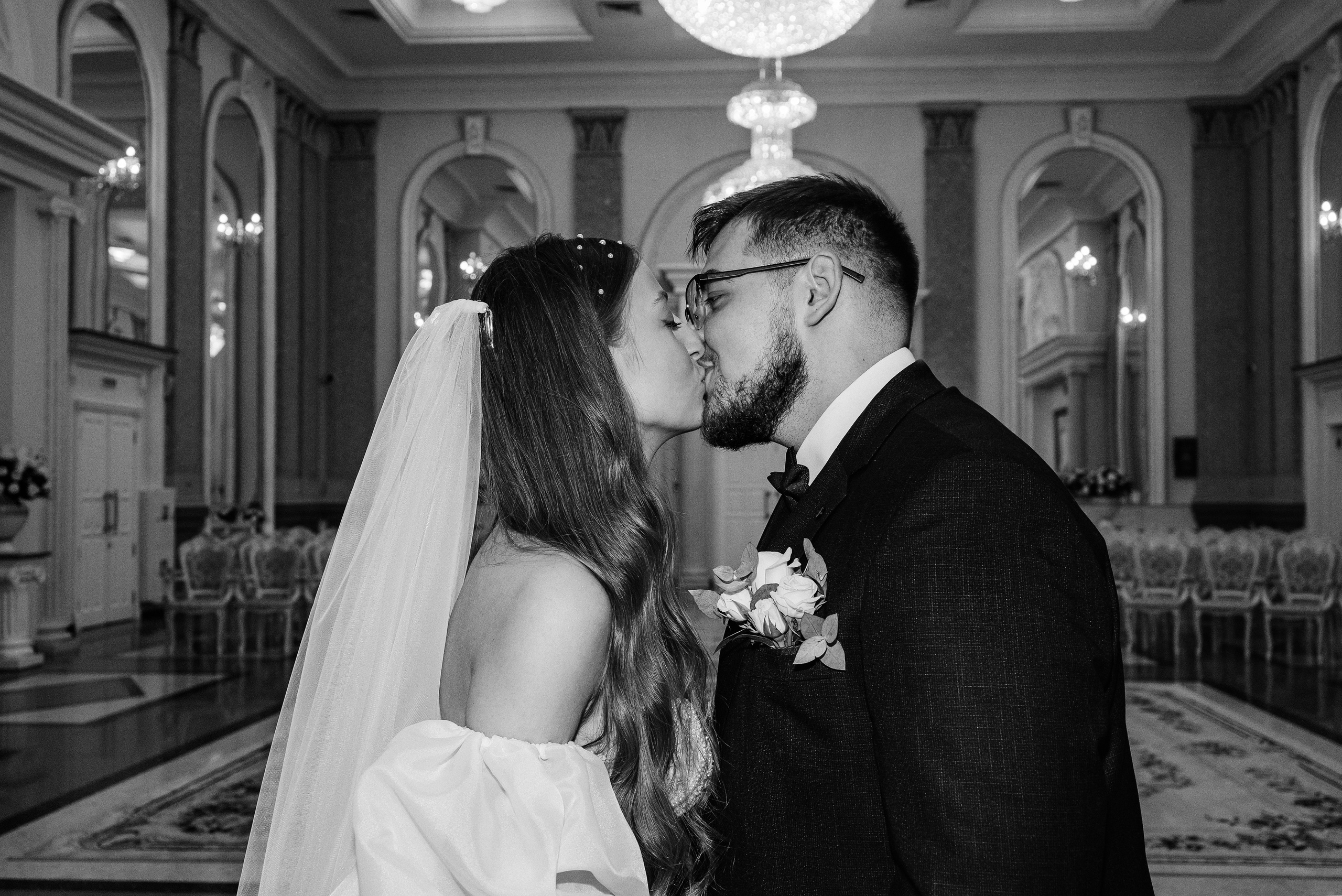 Екатерининский зал. Краснодар. Василий и Алёна 20.01.22. Свадебный и семейный фотограф в Донецке, Ростове, Севастополе!