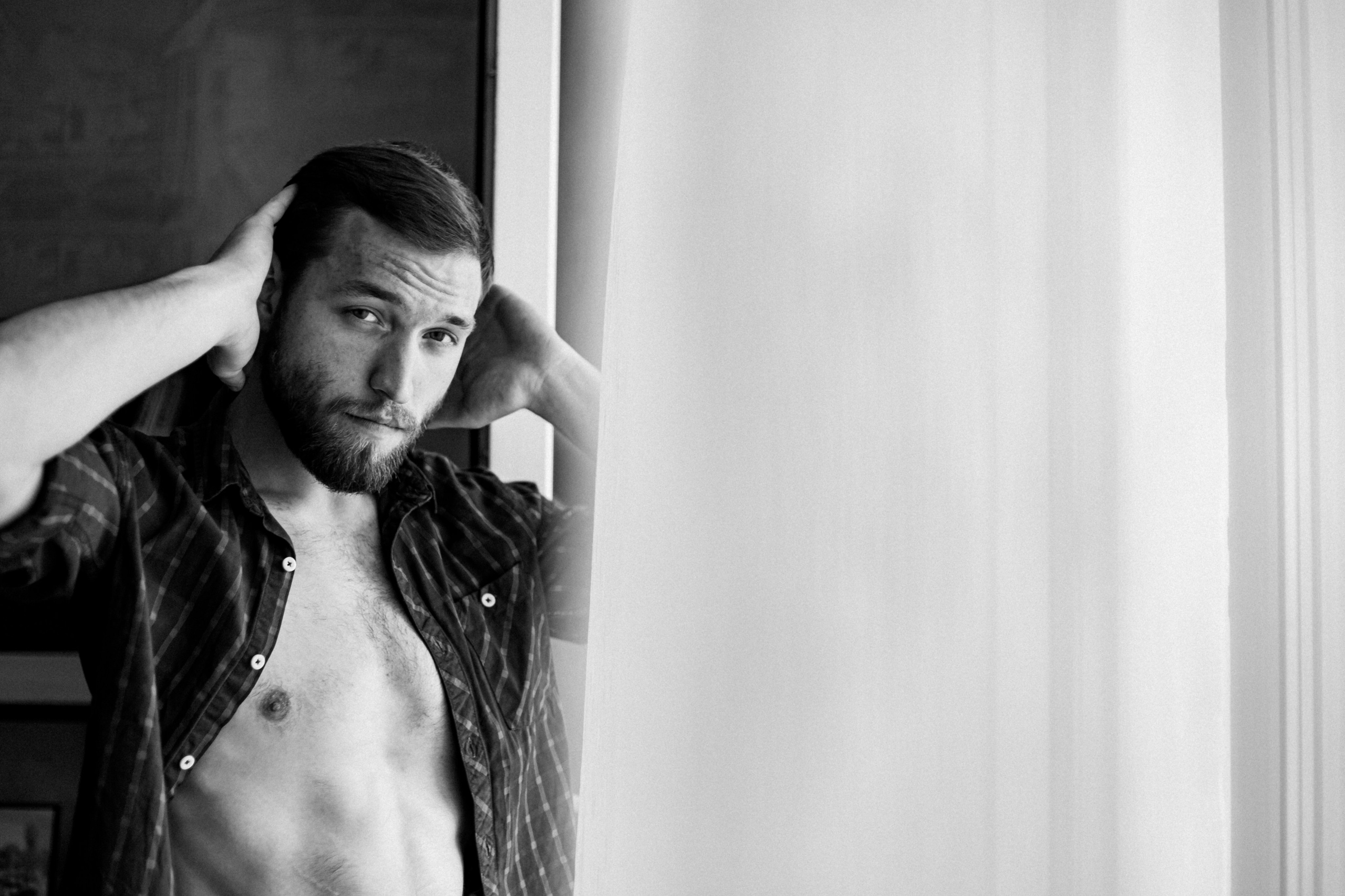 Мужской портрет. Фотограф Иван Гуляев