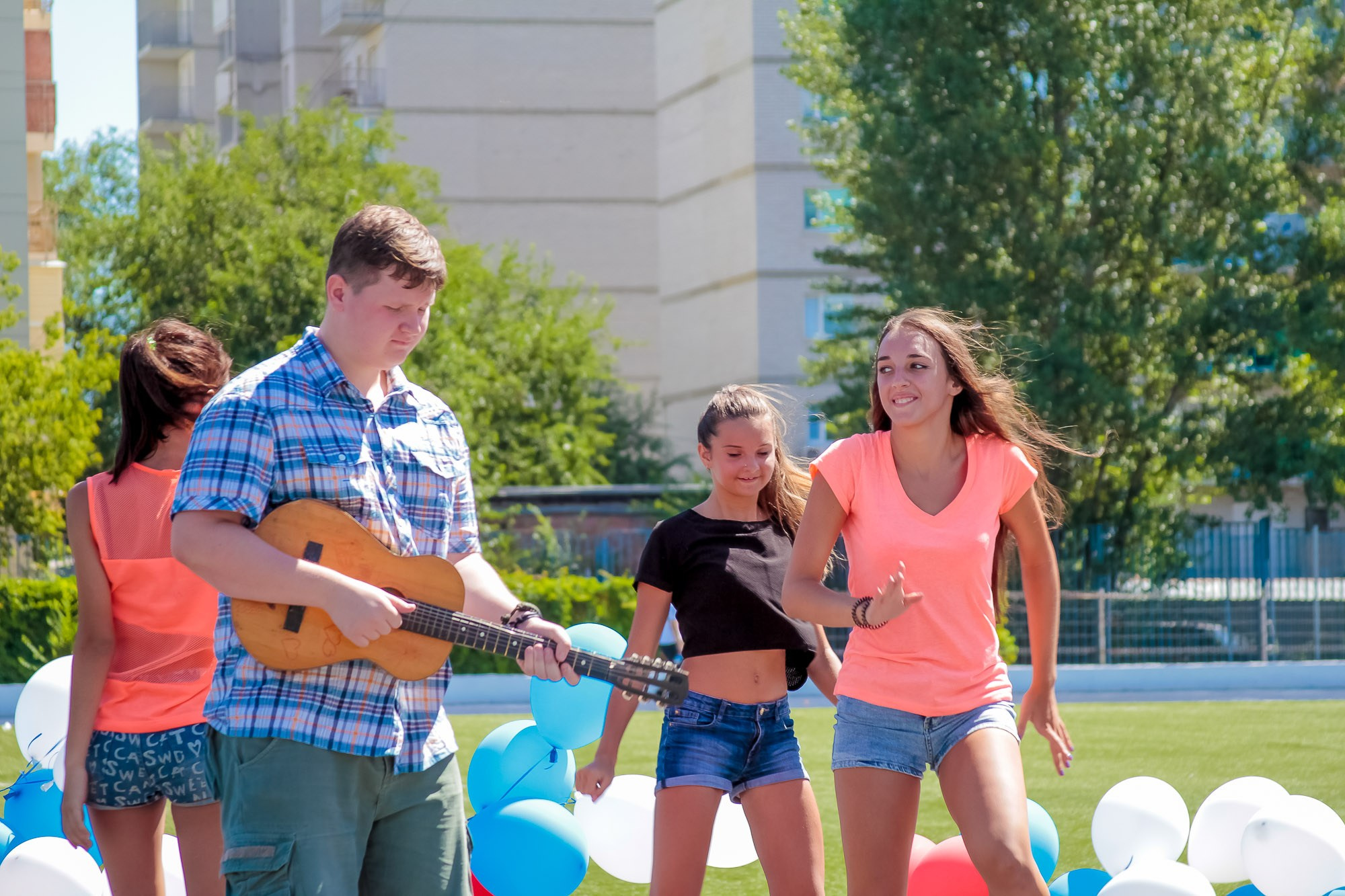 День Физкульт. Максим Матвийченко и Виктория Басова профессионалы своего дела