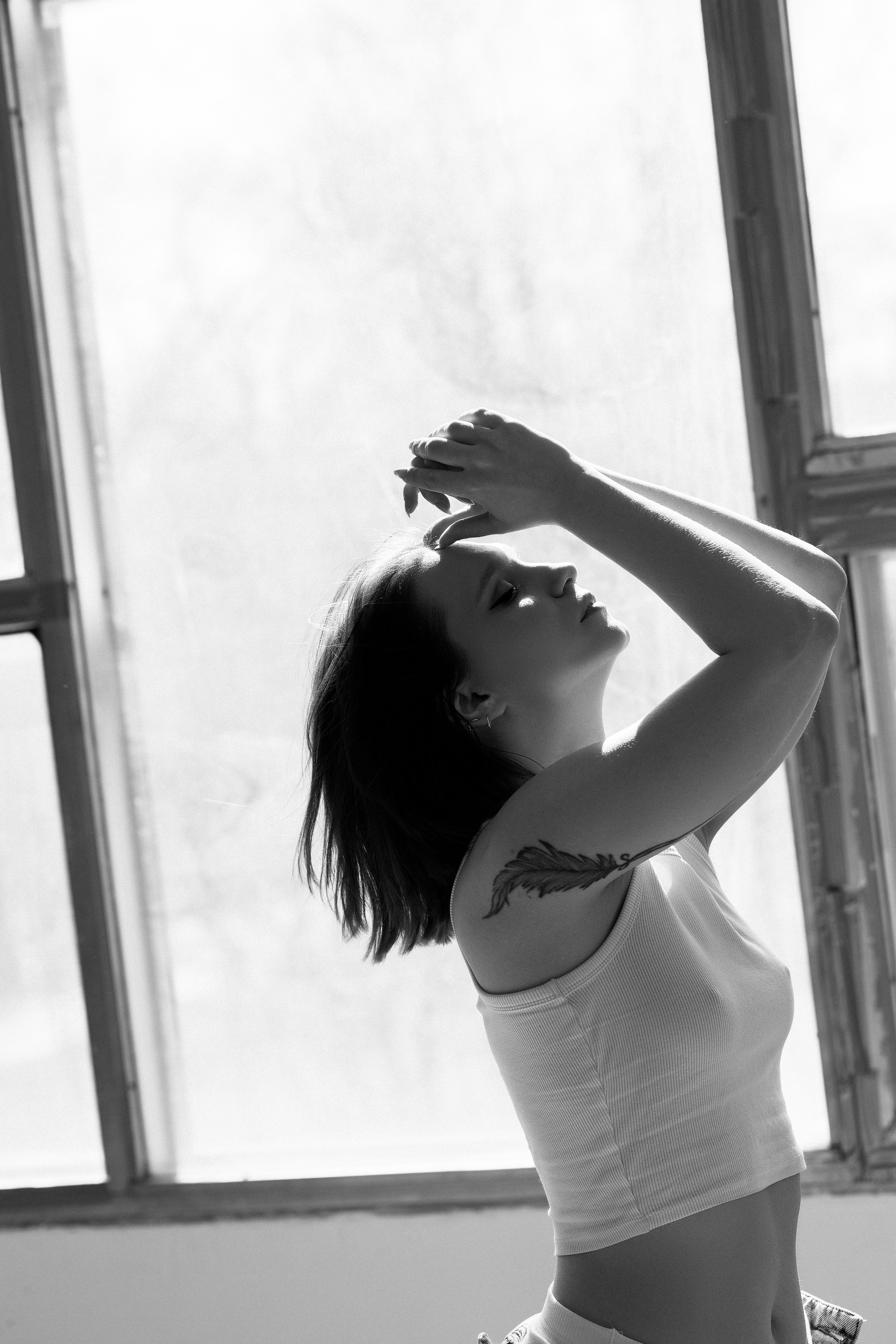 Женский портрет в студии. Фотограф Минск