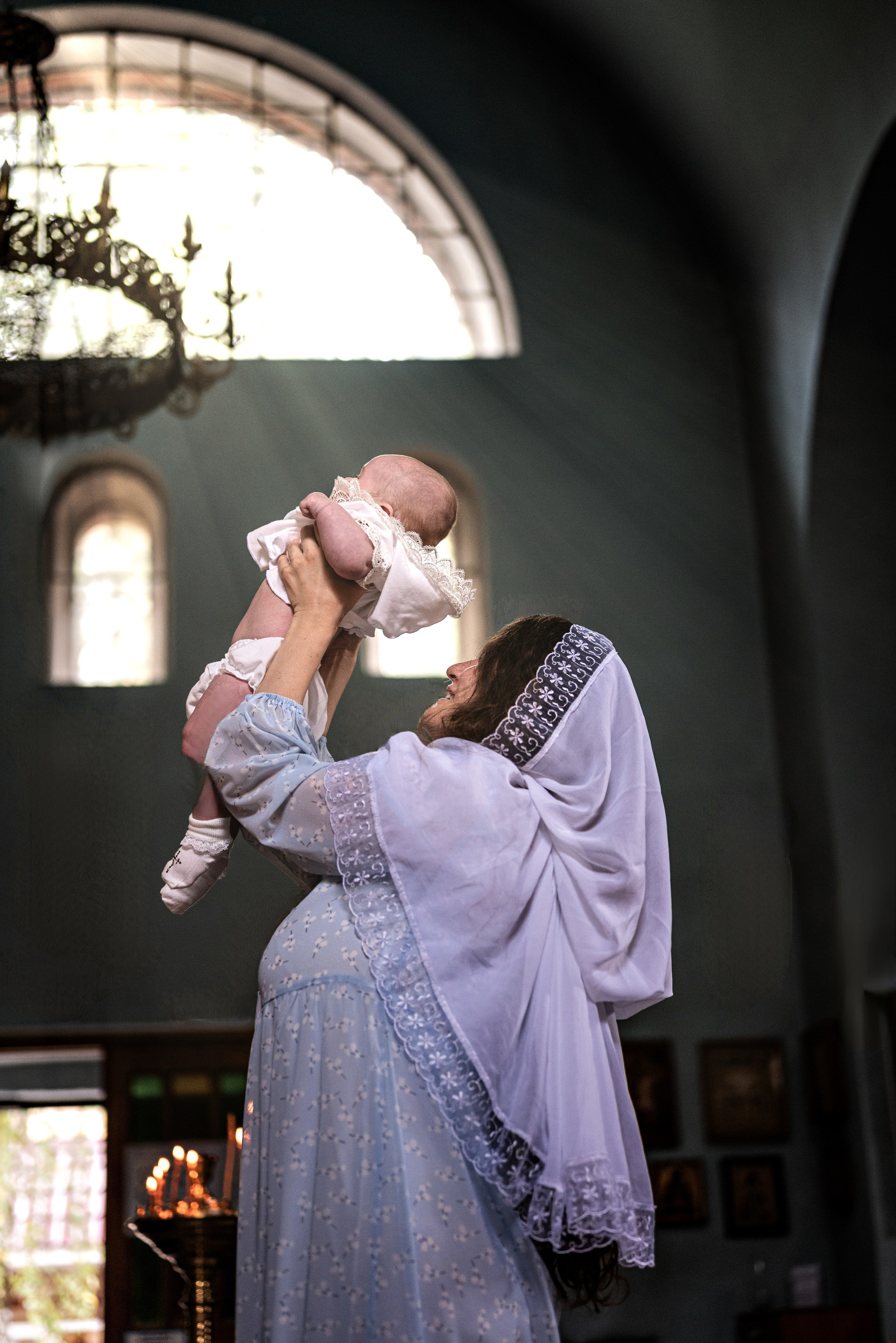 Крещение Анна. Семейный и детский фотограф Москва