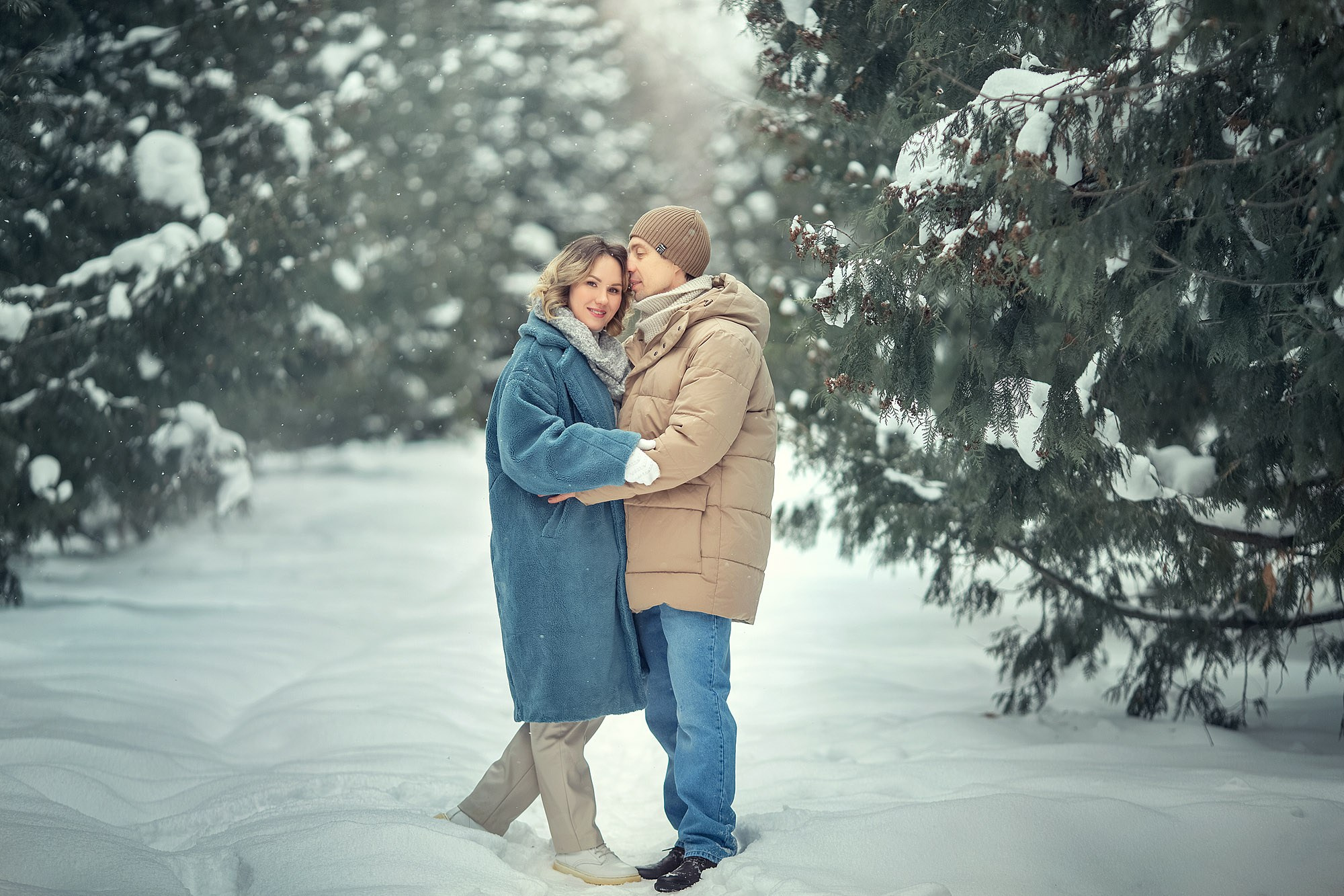 Зимние забавы на семейной фотосессии. Tatyana Nadezhdina Family photographer