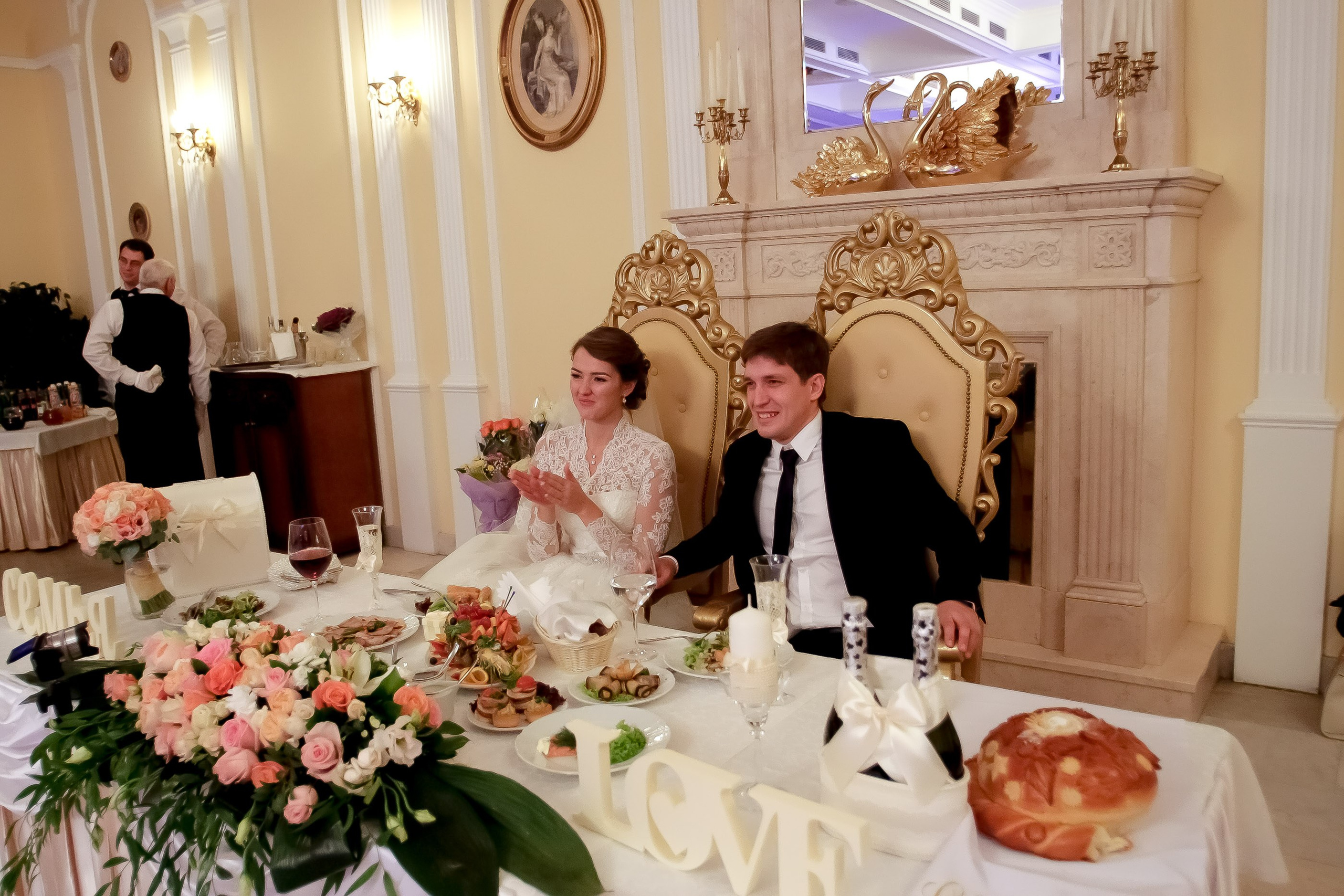 Банкет/Banquet. Максим Матвийченко и Виктория Басова профессионалы своего дела