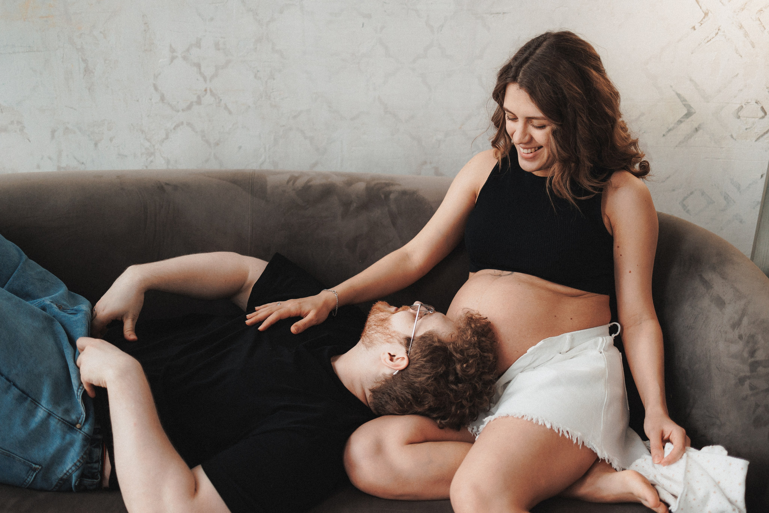 Любовь — это когда ты под сердцем носишь его ребенка. Фотограф Москва Светлана Кирюшина