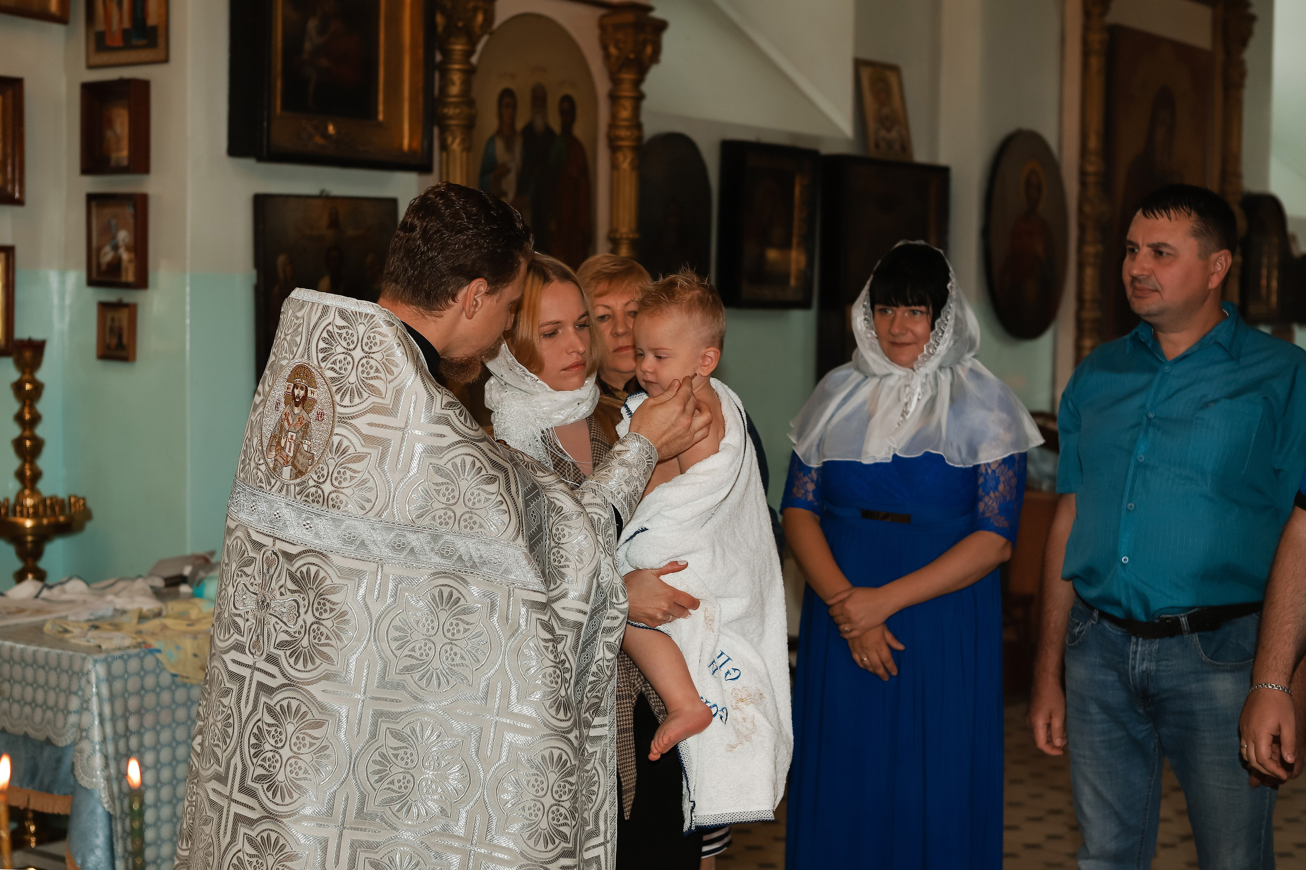 Таинство Крещения Егора. Свадебный фотограф Евгения Фролова г. Каменск-Шахтинский, Донецк, Ростов