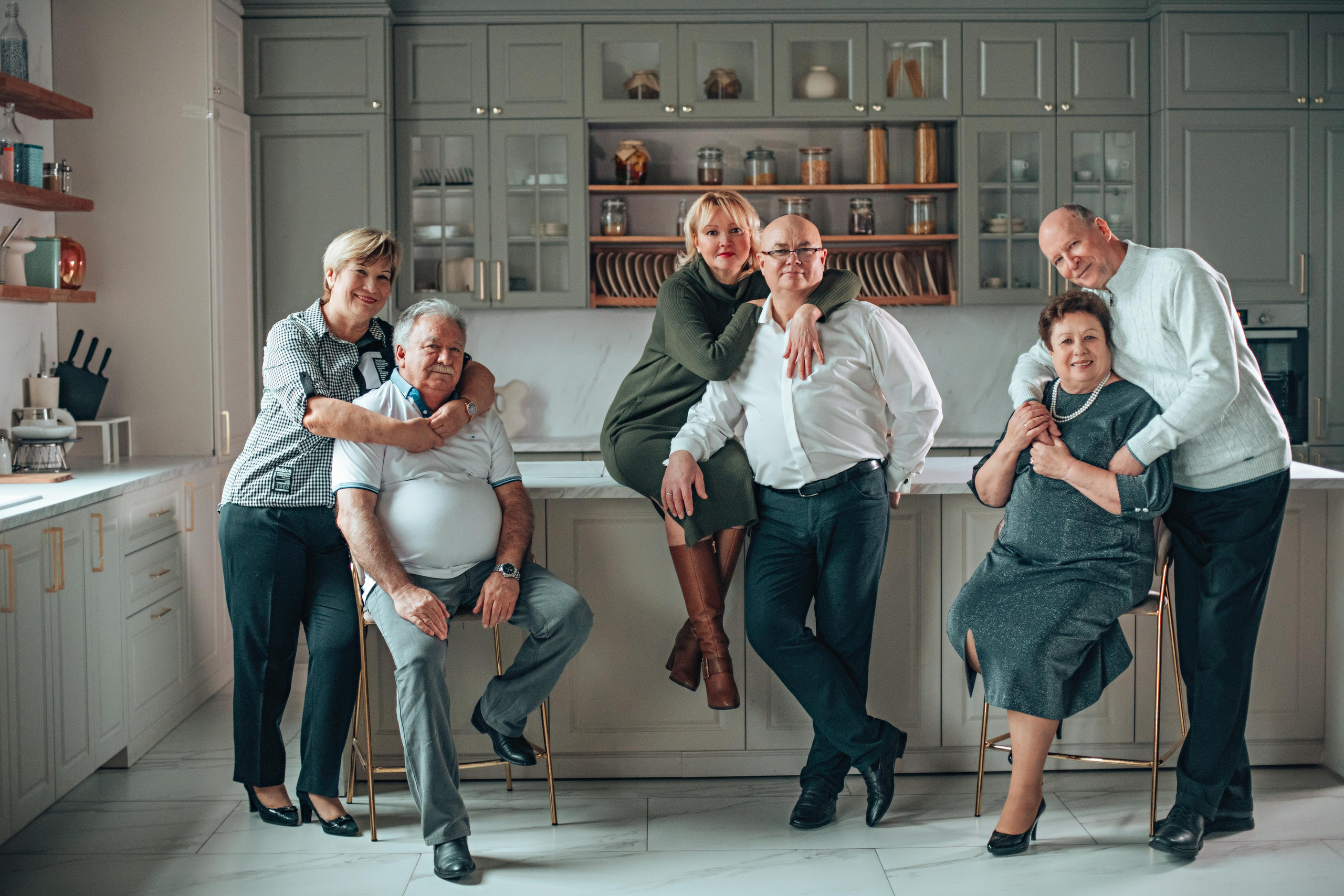 Семья. Фотограф Алла Елисеева