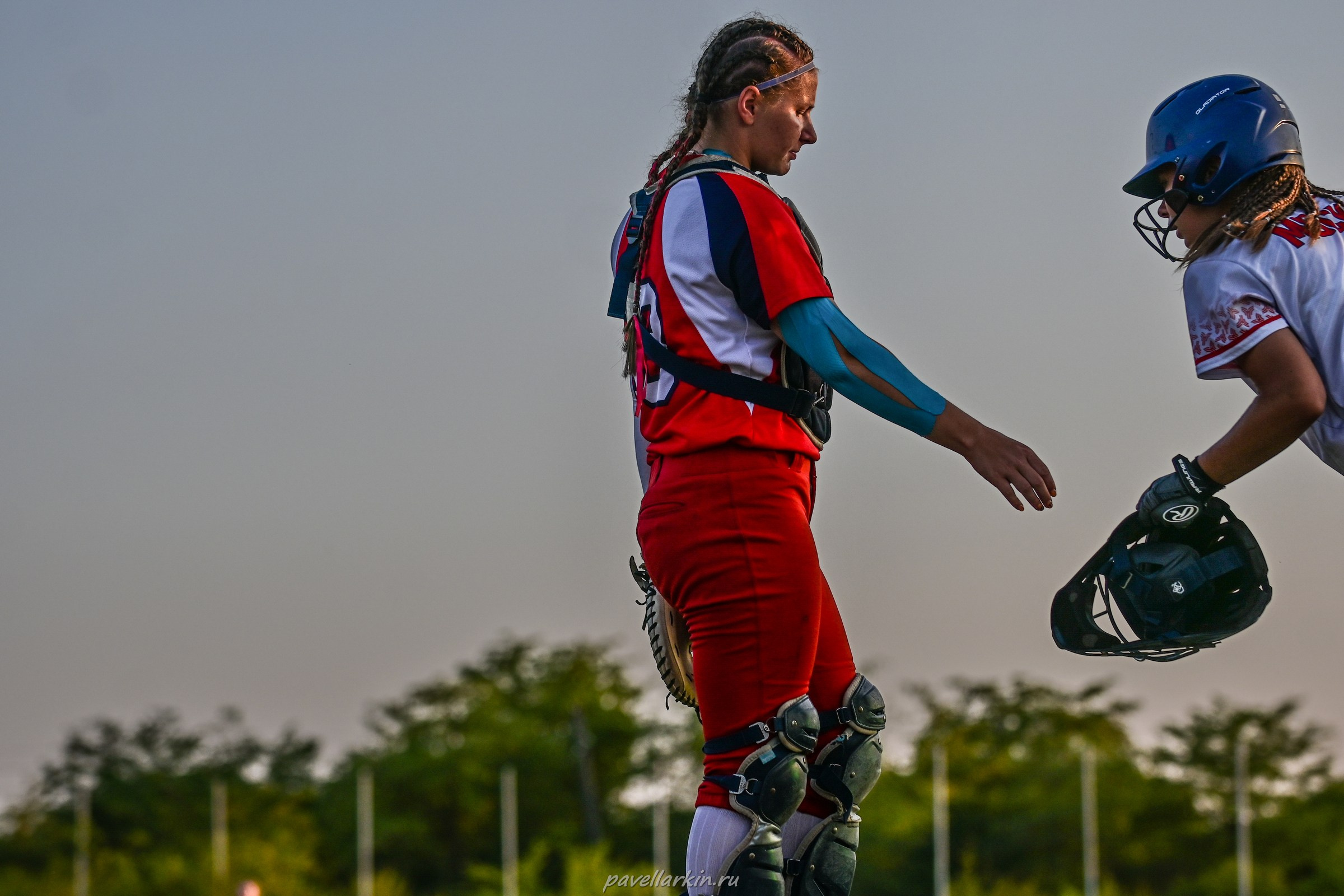 Софтбол: Финал юношеской спартакиады 2025 года. Спортивный фотограф, фотожурналист Павел Ларькин