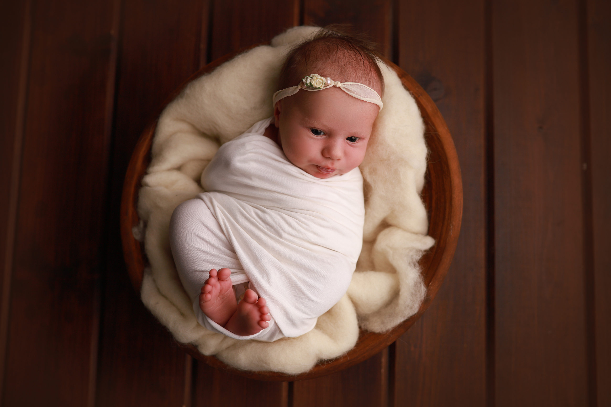 Дашулька 13 дней. Фотограф новорожденных Екатеринбург