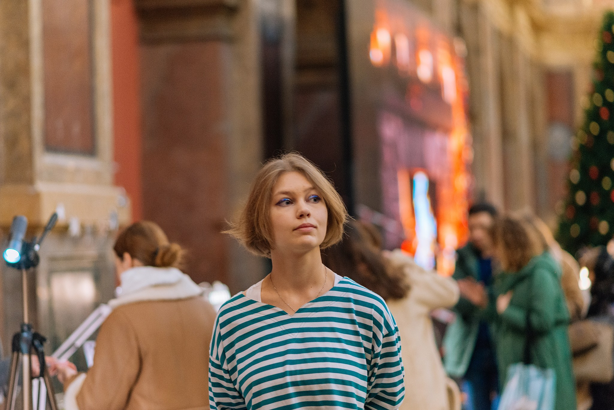 Ёлка. Ярмарка в Академии Штиглица. Декабрь 24. Репортажный фотограф в Санкт-Петербурге Анастасия Клёпова