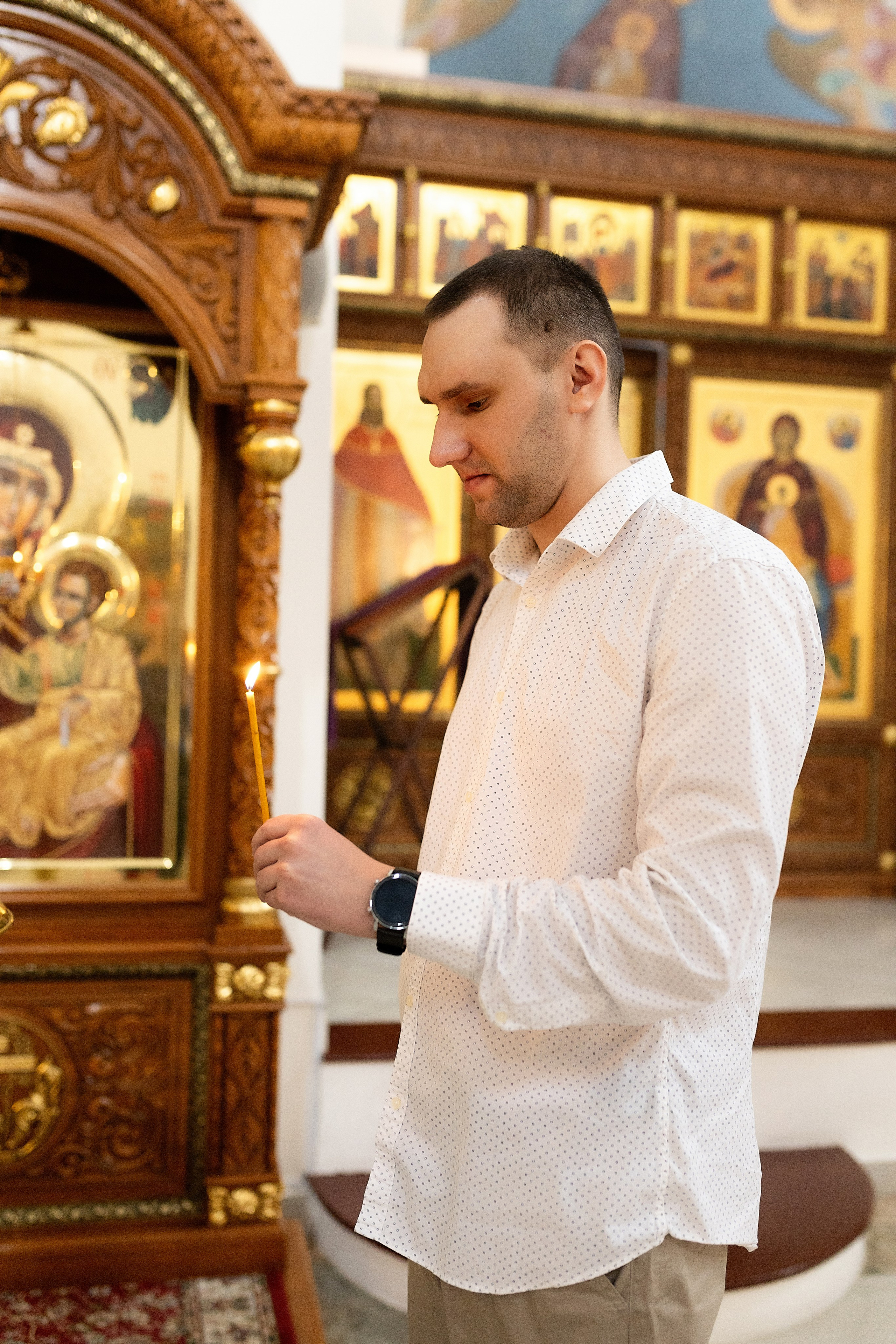 Таинство крещения Алисы. Фотограф в Железнодорожном и Балашихе