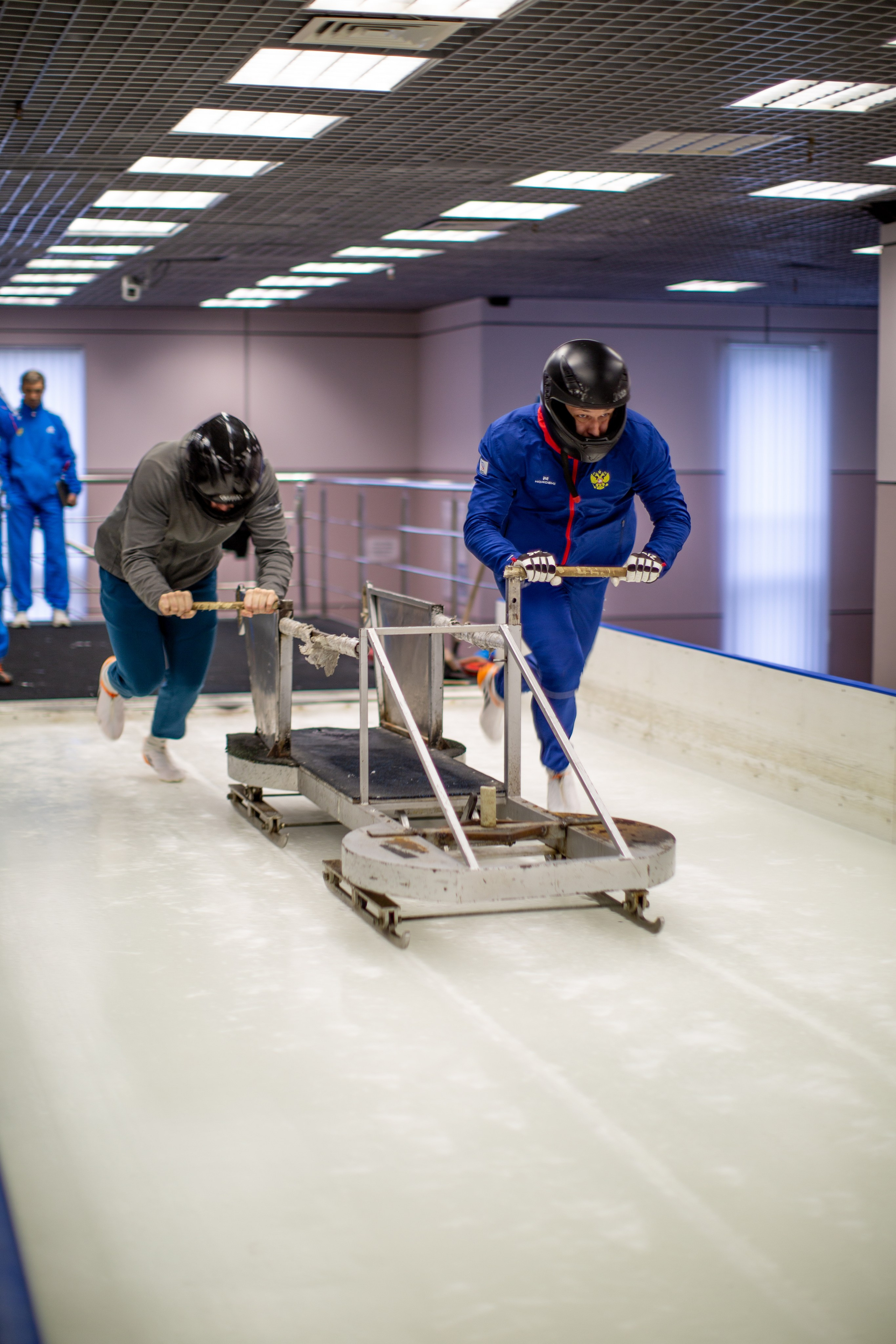 Тренировка «Федерация санного спорта»