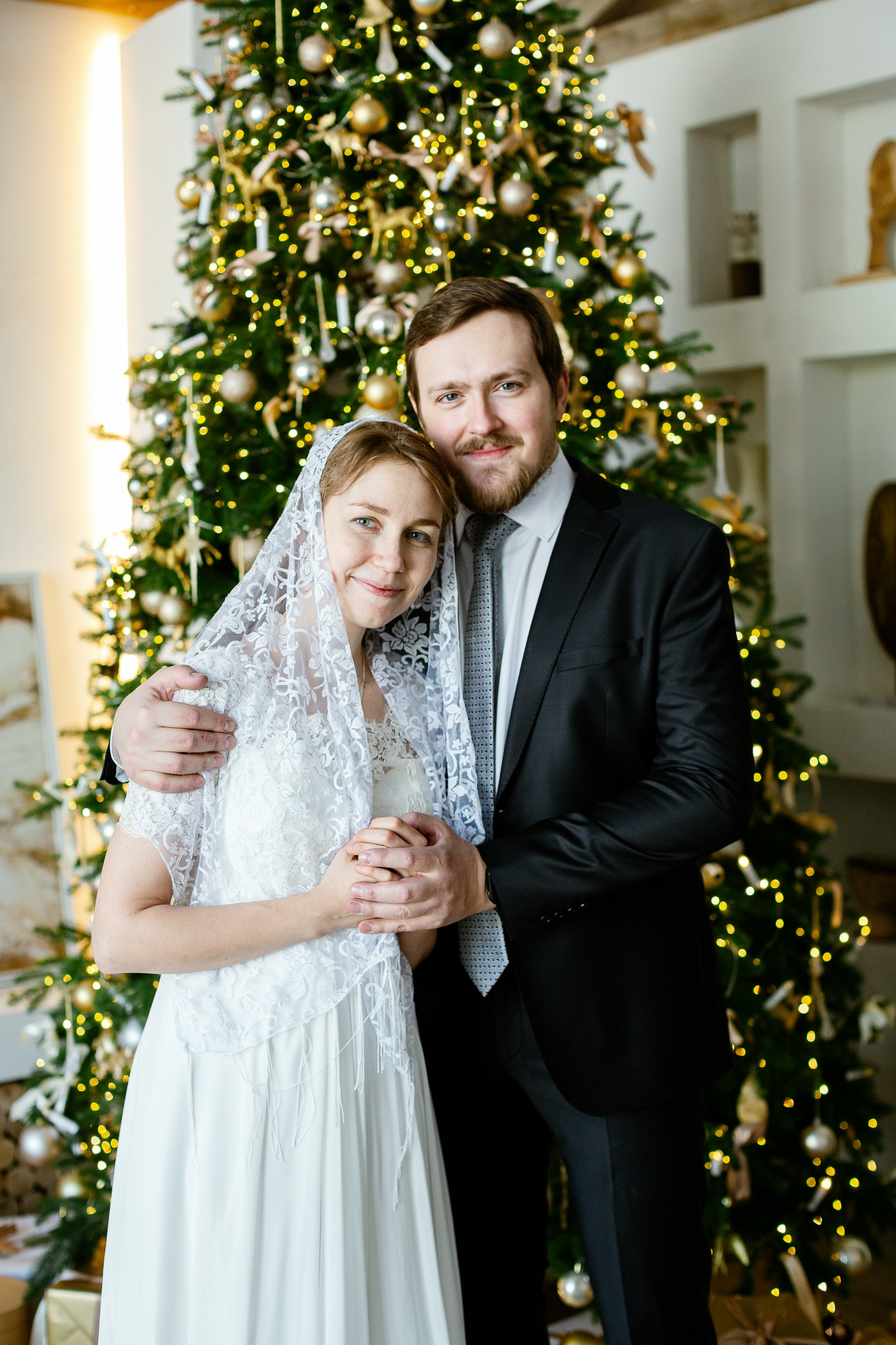 Новогодняя фотосессия в студии