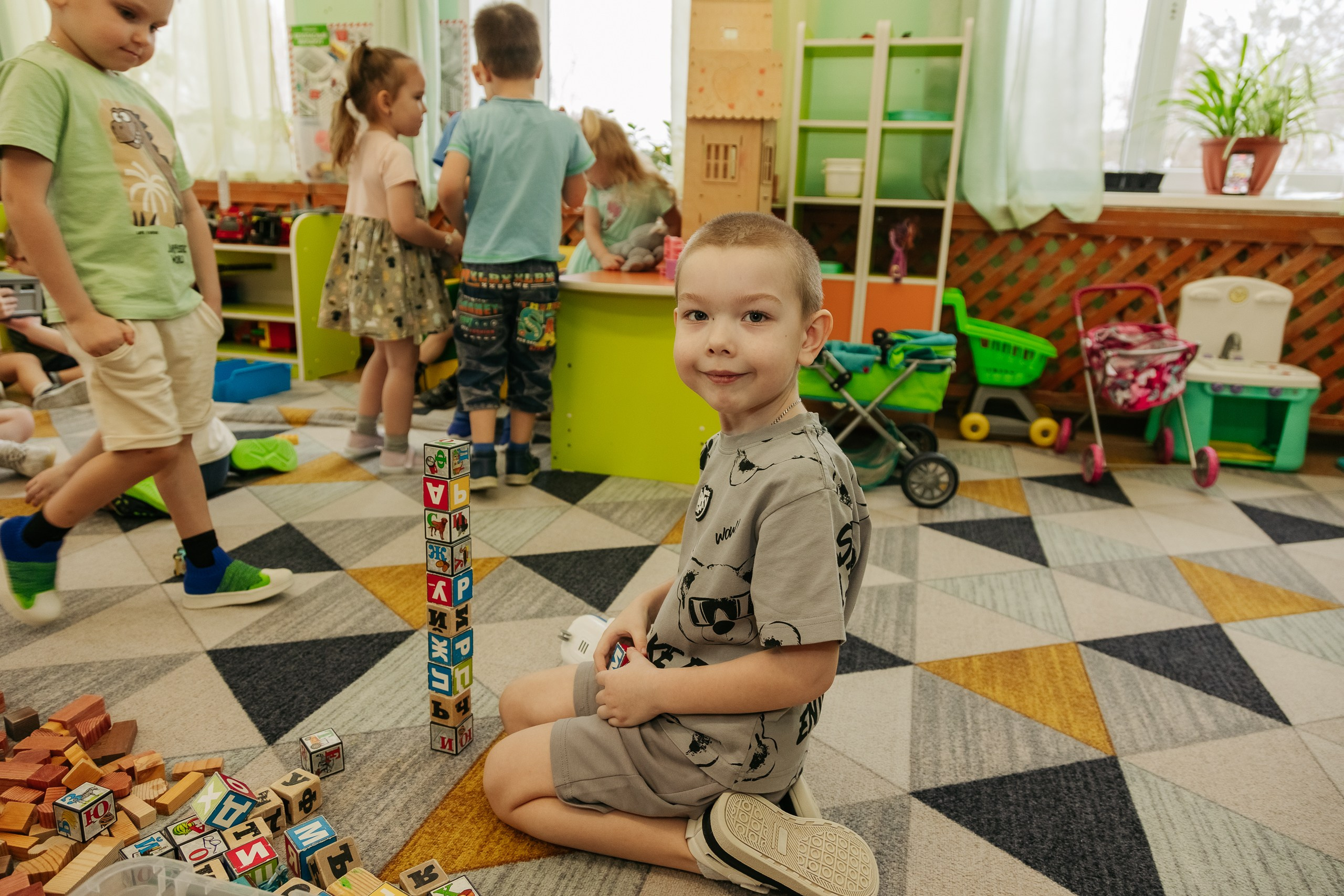 Репортаж в саду (1 день из жизни сада). Фотограф на первый годик, семейный и детский фотограф в Новосибирске
