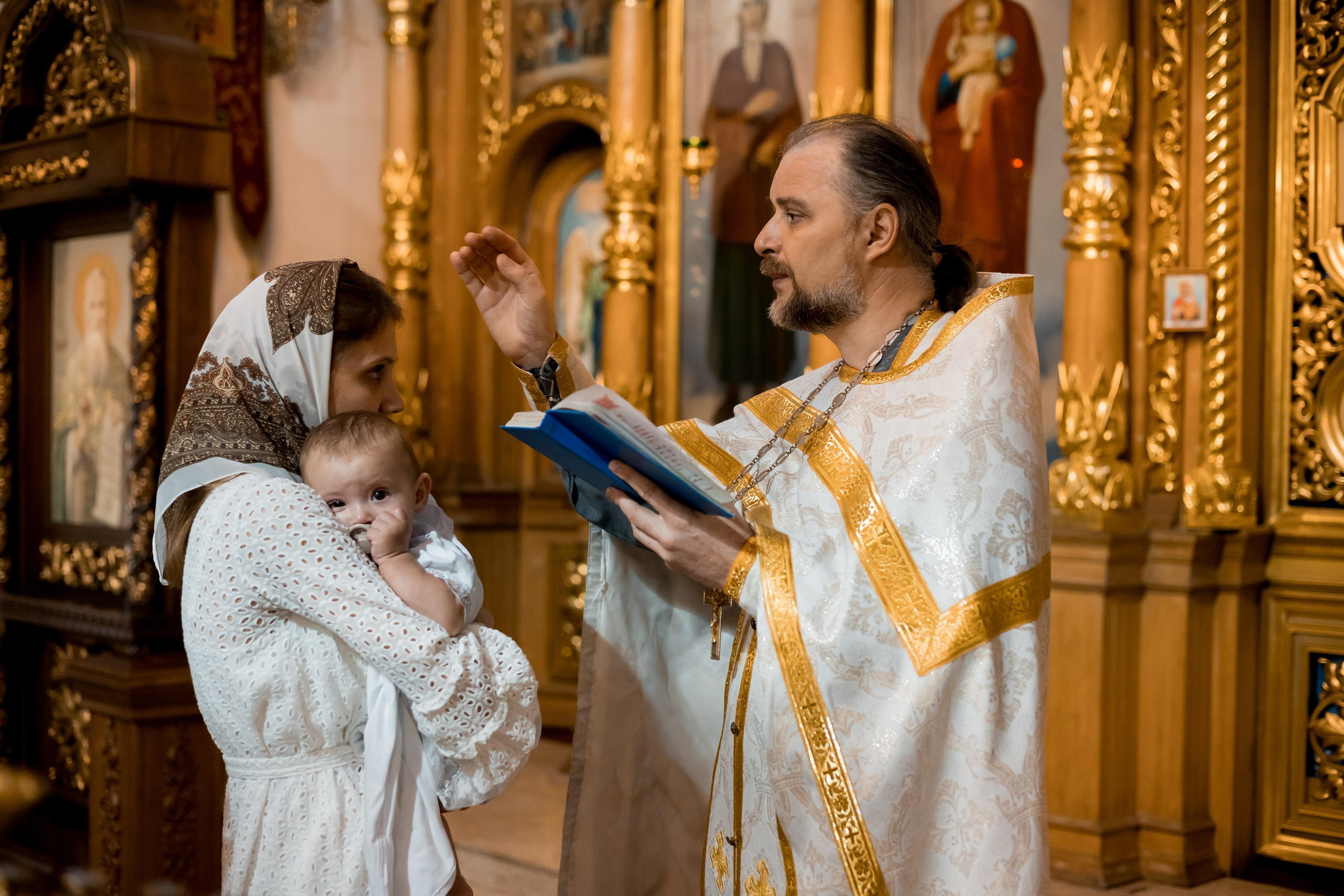 Крестины в церкви. Фотограф в Ставрополе Евгений Наглянцев