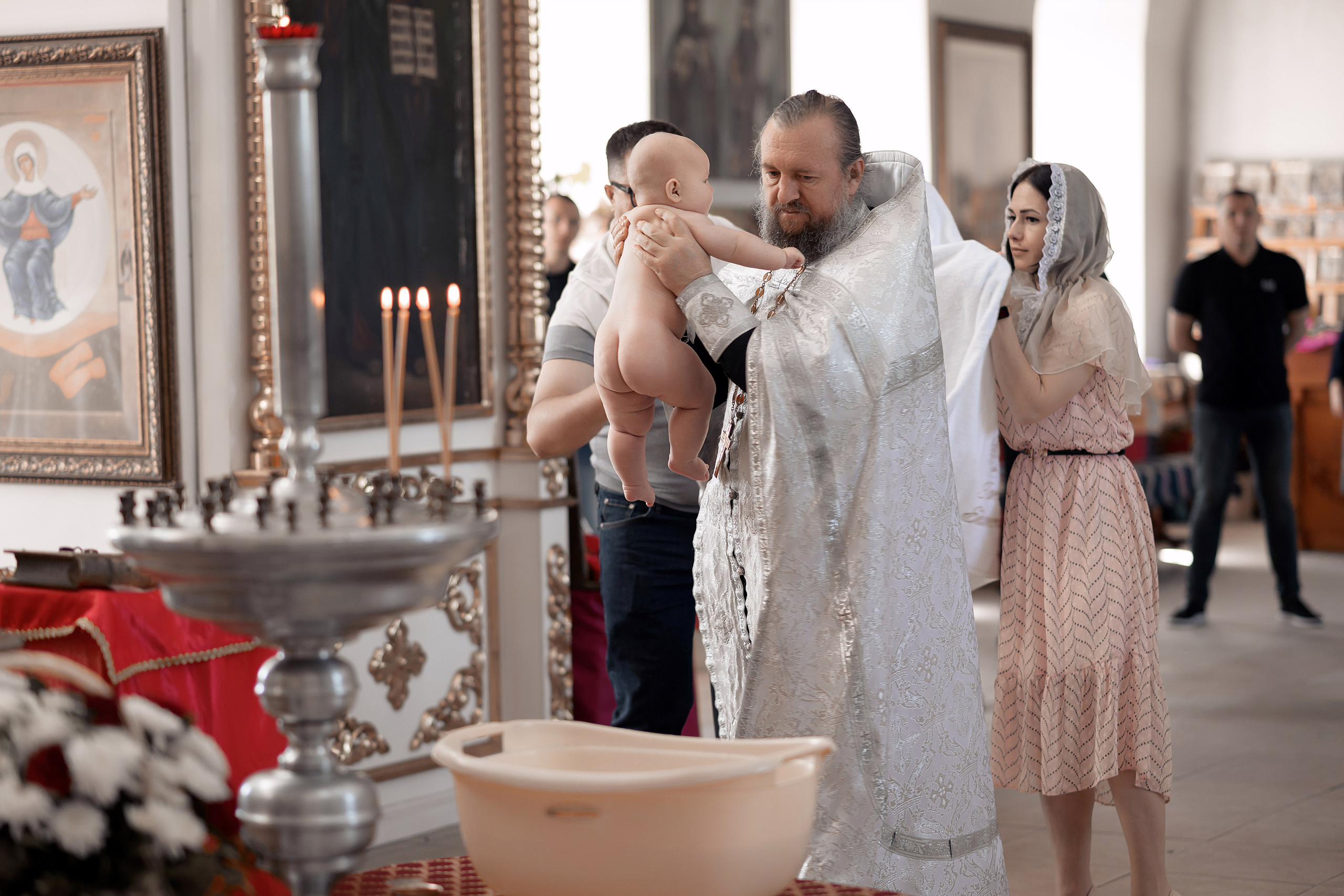 Крещение Екатнрины. Свадебный фотограф Белгород Валуйки Старый Оскол Воронеж