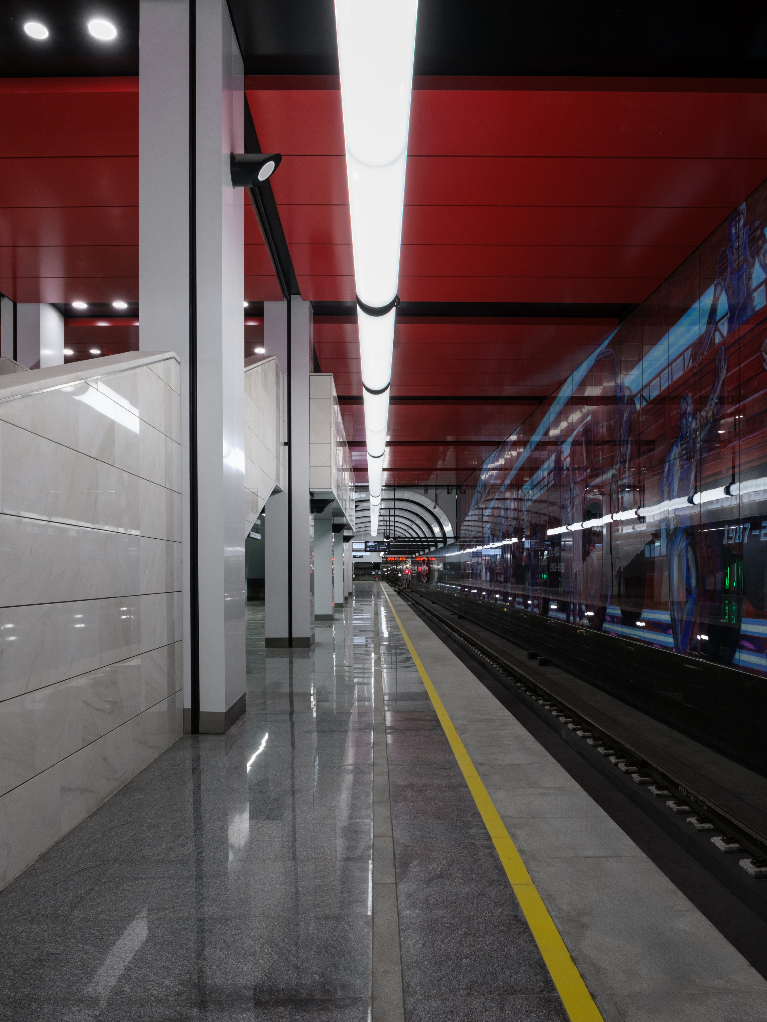 Станция метро ЗИЛ. Михаил Мулач | Архитектурный фотограф