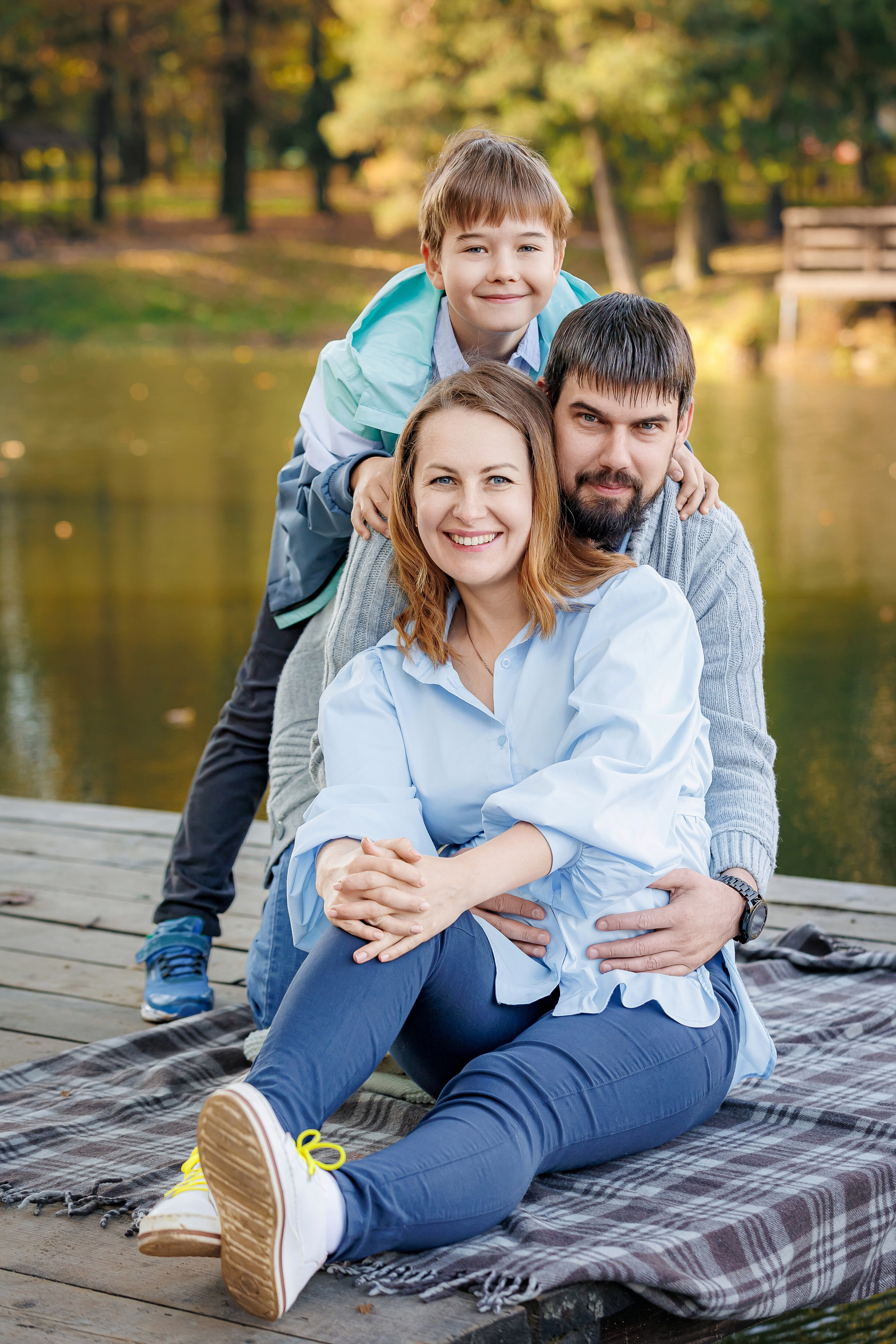 Екатерина, Алексей и Глеб, «В ожидании». Семейный и детский фотограф Комина Елена, Власиха, Одинцово