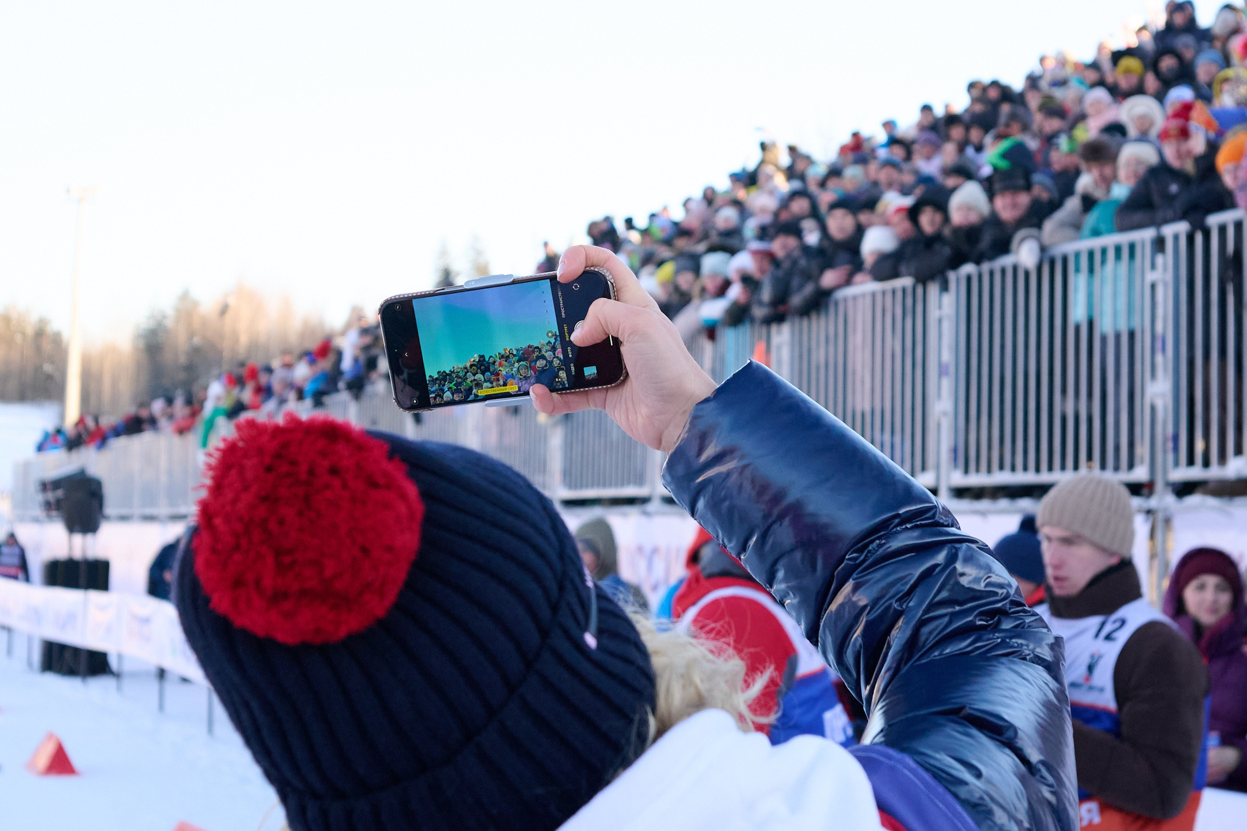 VI этап ФосАгро Кубка России по лыжным гонкам. Спринт. Ижевск 25.01.2025. Спортивный репортажный фотограф в Ижевске Сергей Мерзляков