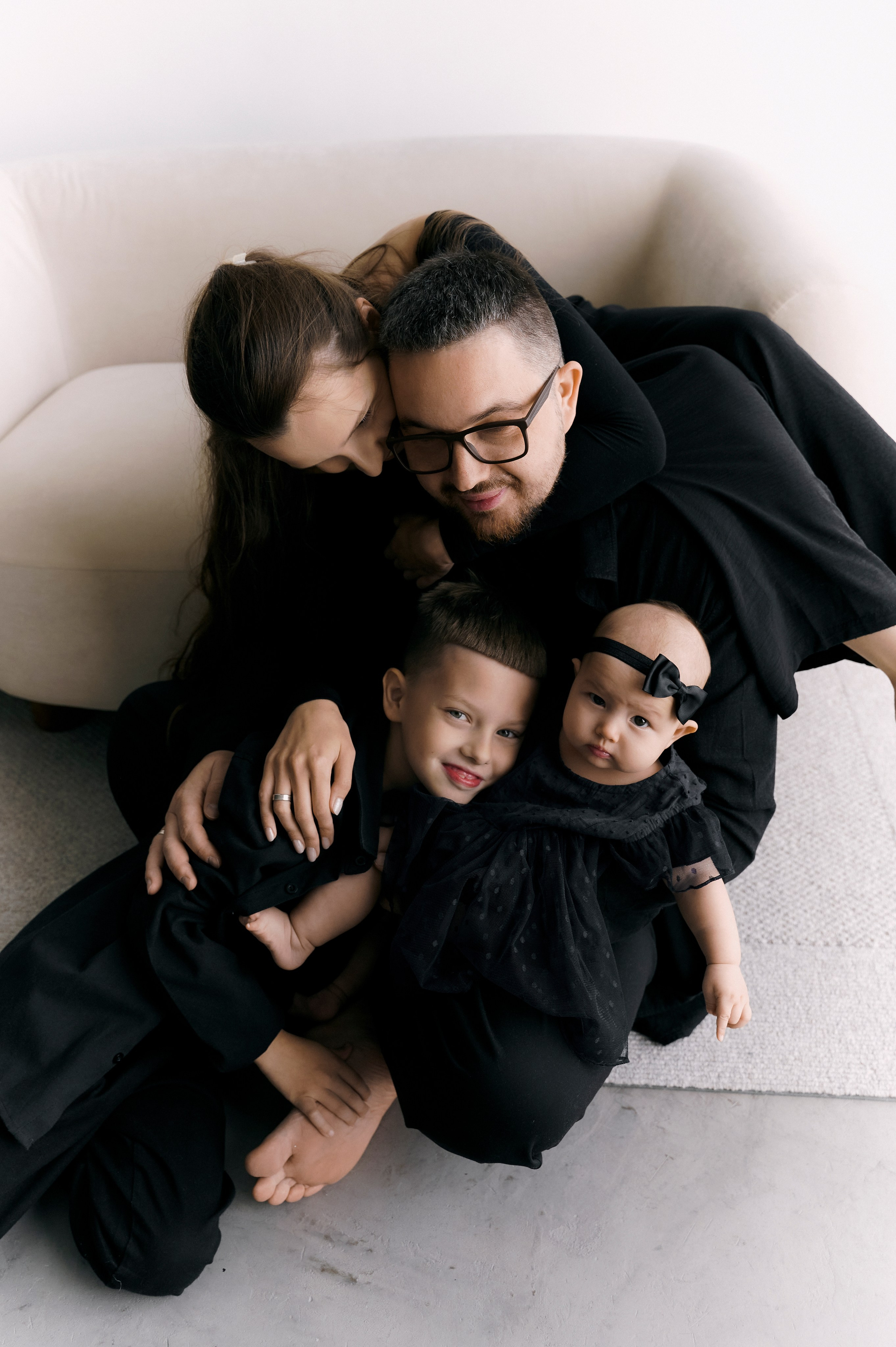 Лиза и ее семья. Фотограф Регина С