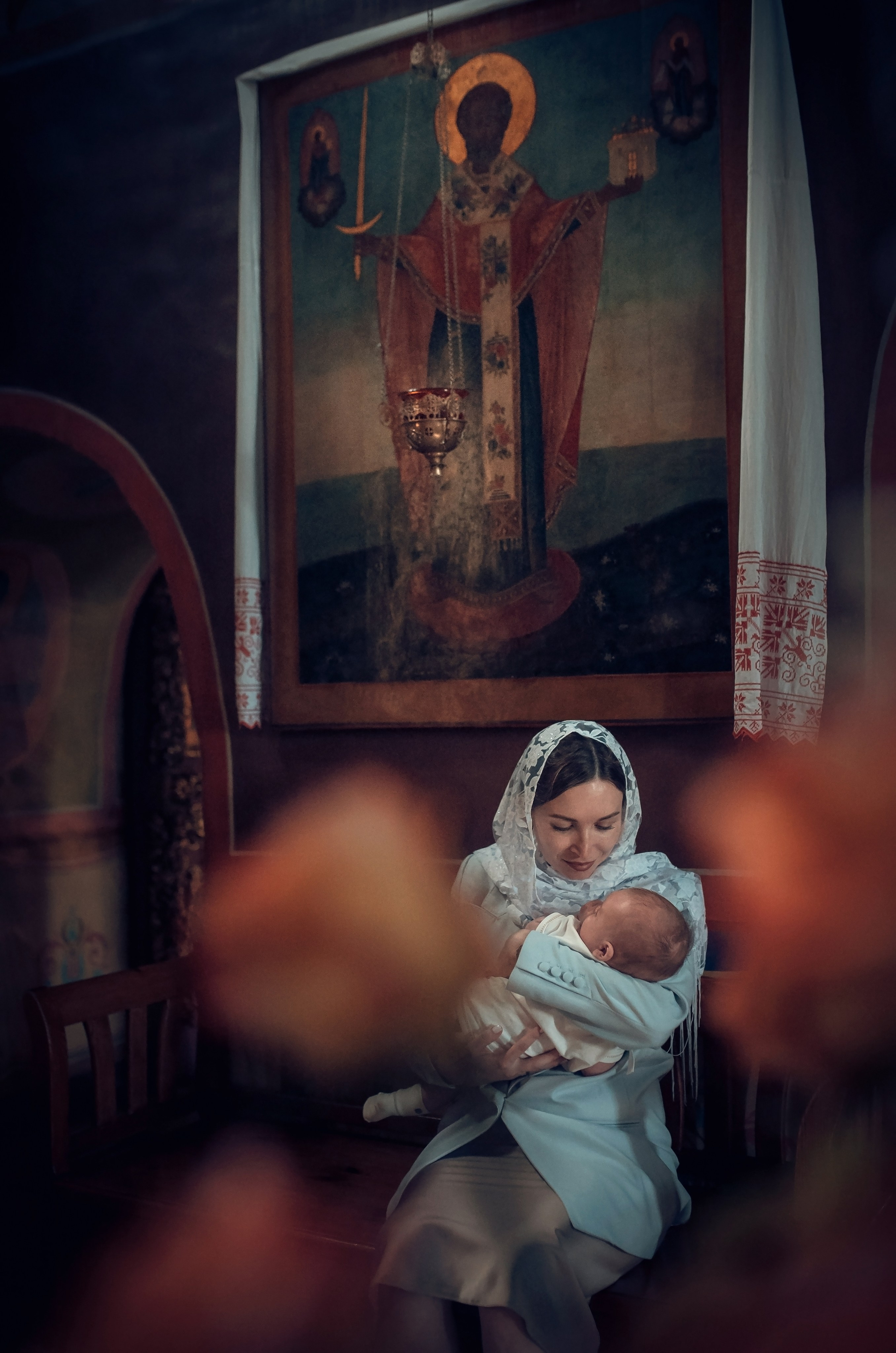 Таинство Крещения Спасо-Преображенский храм. Семейный фотограф Олеся Батурина Рязань