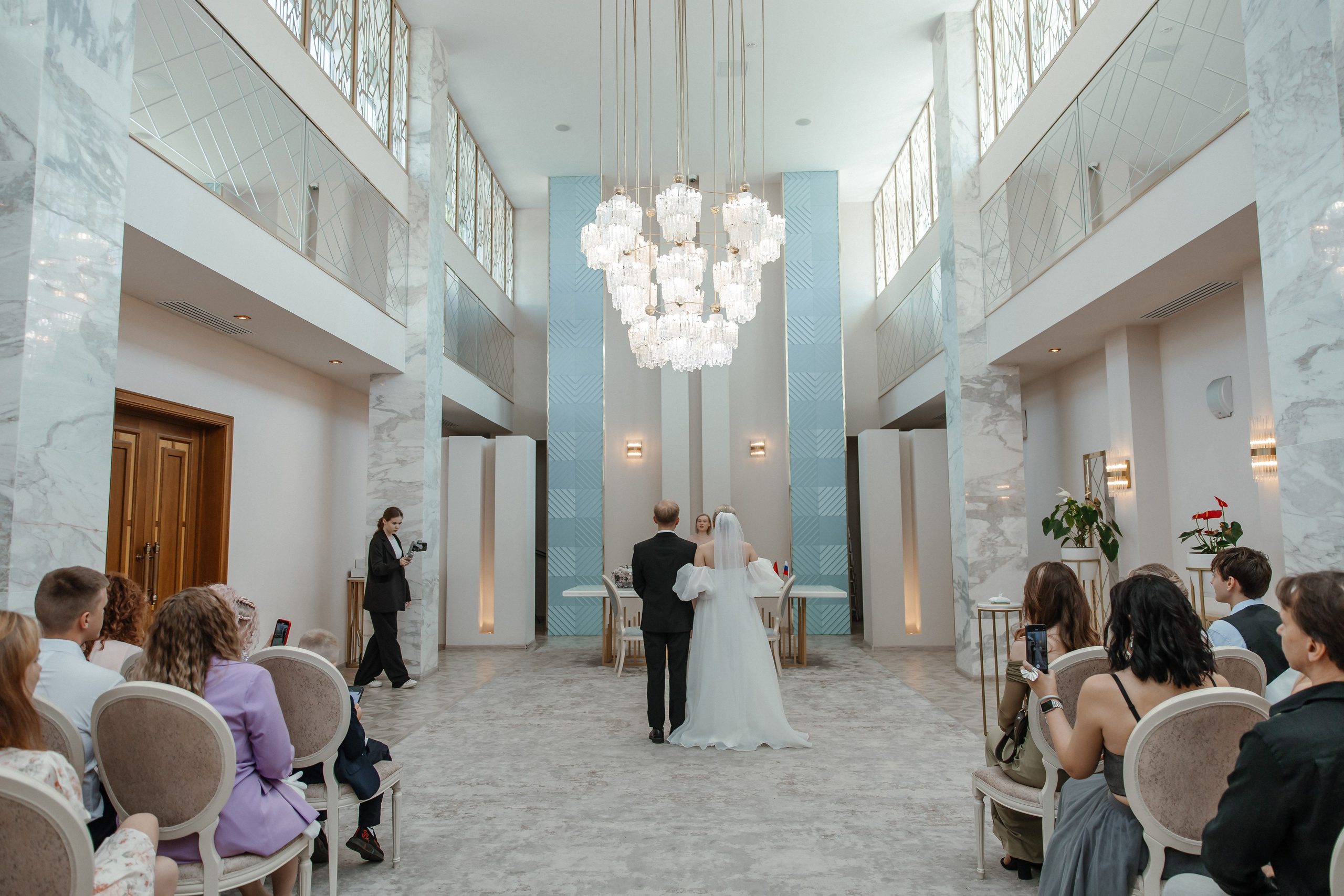 ЗАГС 4, Архангельское. Фотограф, видеограф на свадьбу в Москве Никита Назаров