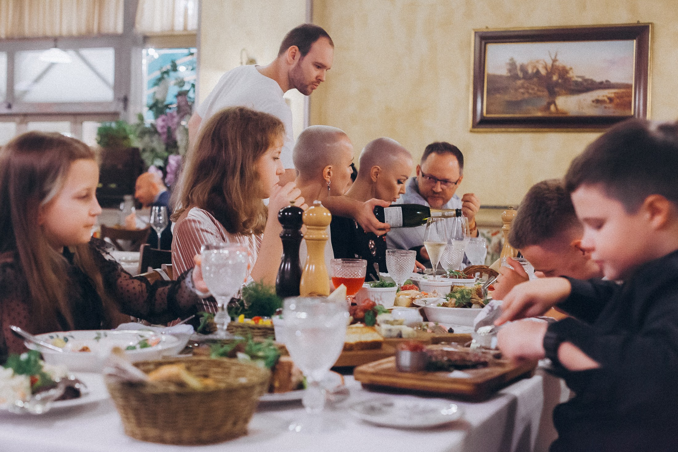 День рождения Ирины в ресторане «Ферма». Фотограф в Петербурге Татьяна Гуляева