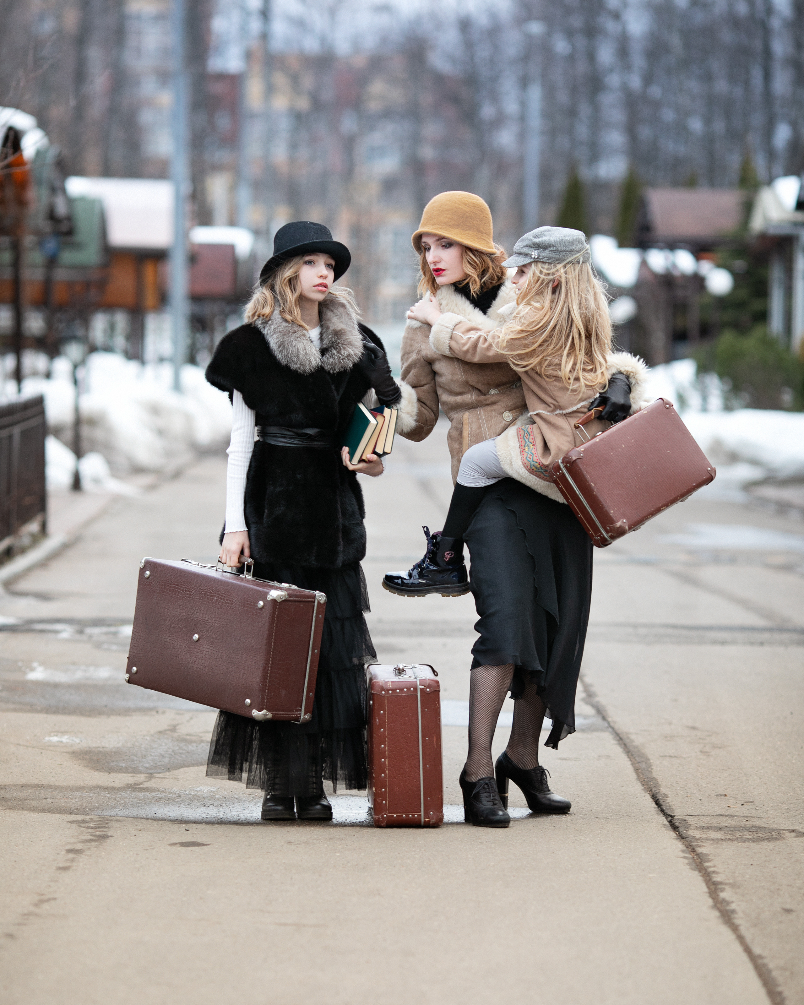Марина, Ева и Олеся. Семейный и женский фотограф в Москве Инесса Родич