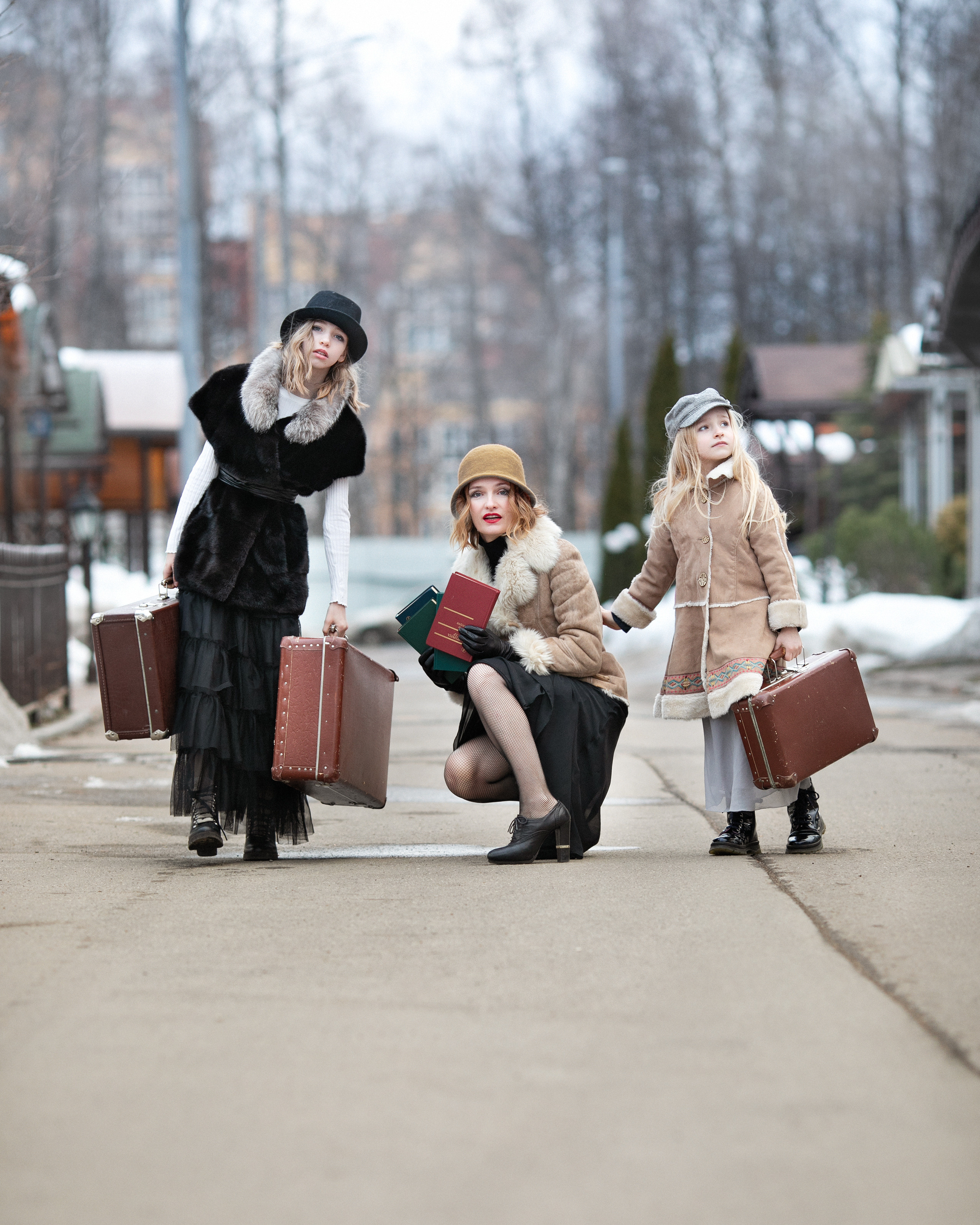 Марина, Ева и Олеся. Семейный и женский фотограф в Москве Инесса Родич