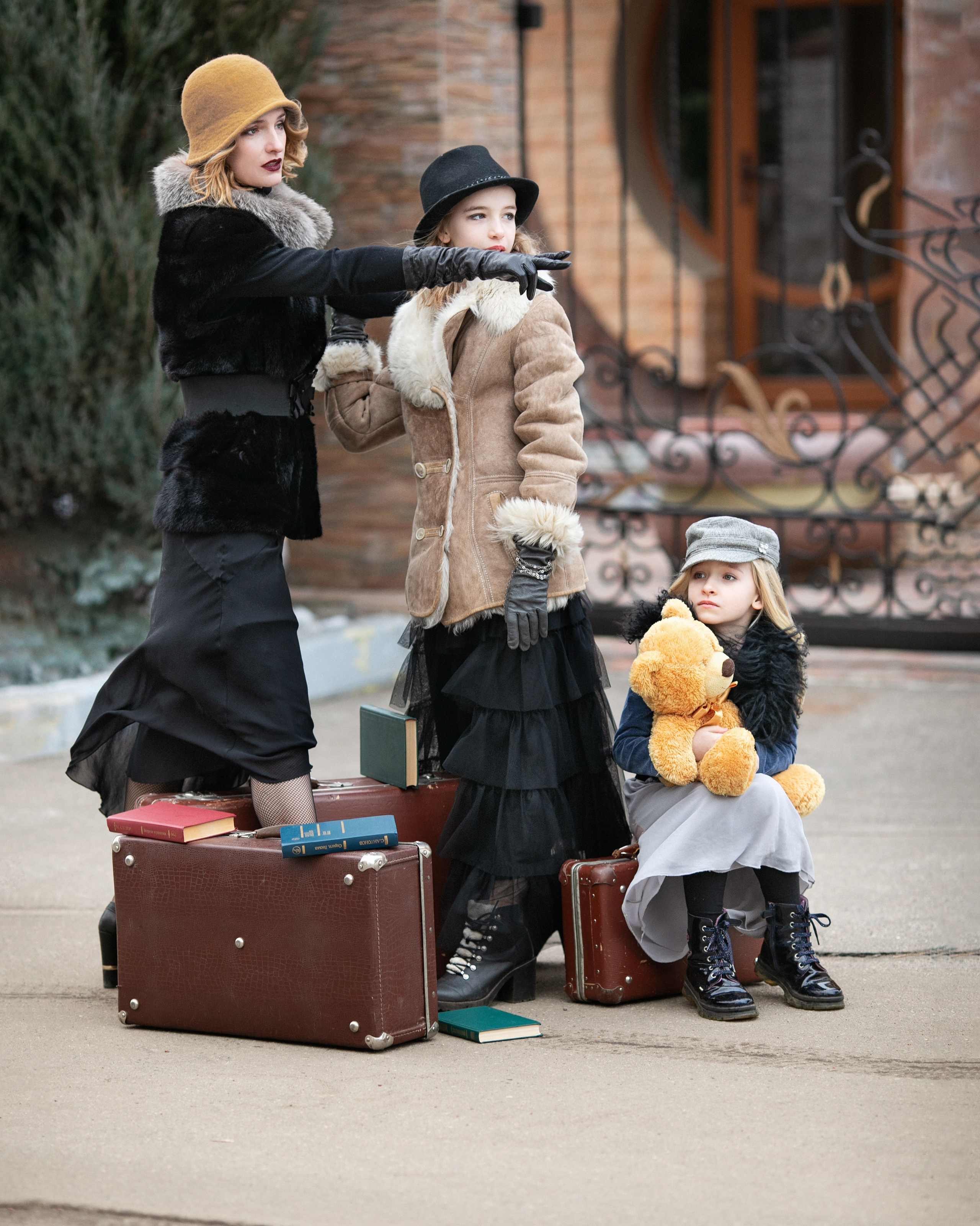 Марина, Ева и Олеся. Семейный и женский фотограф в Москве Инесса Родич