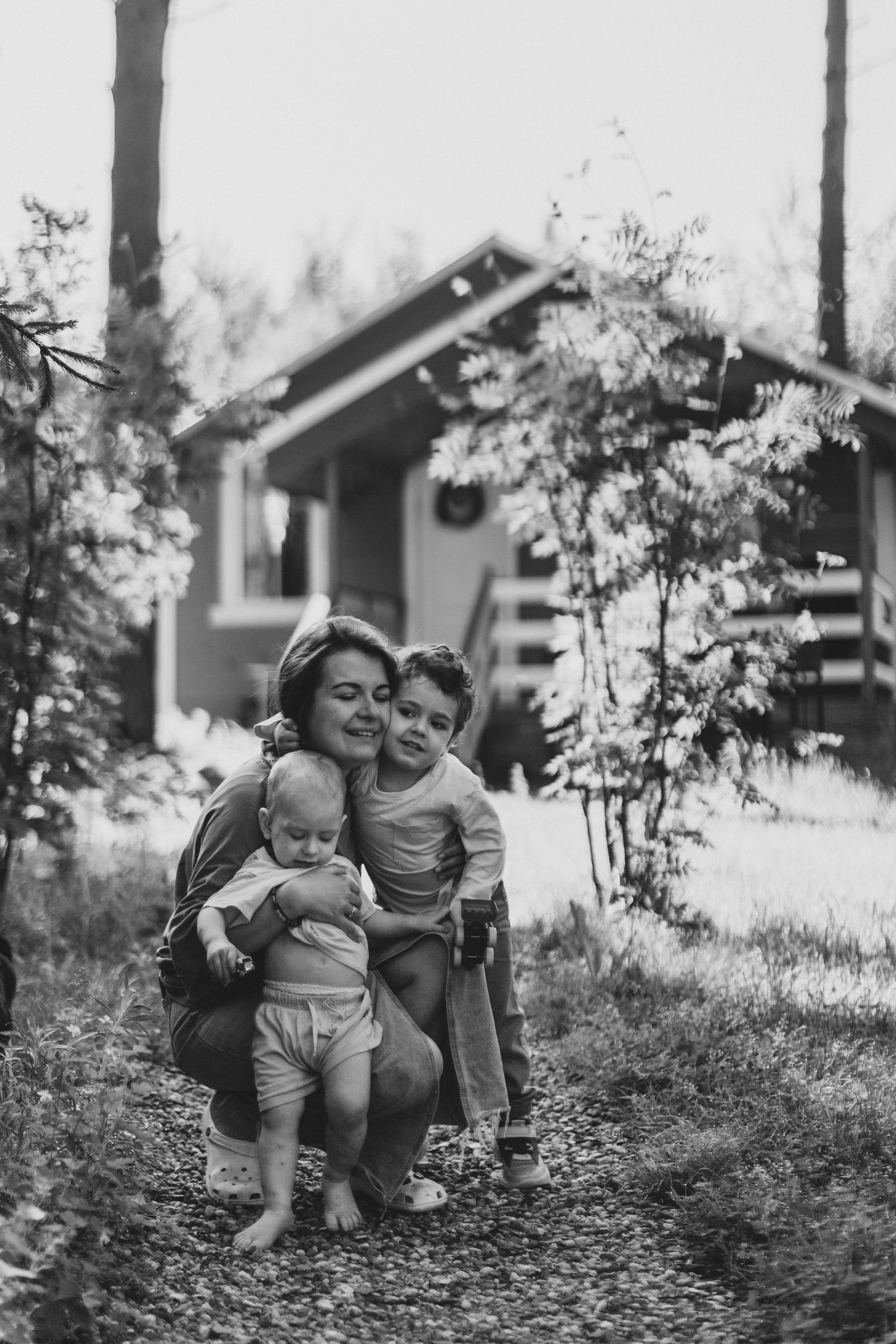 Настя и ее мальчишки. Семейный фотограф Полина Сарина Москва