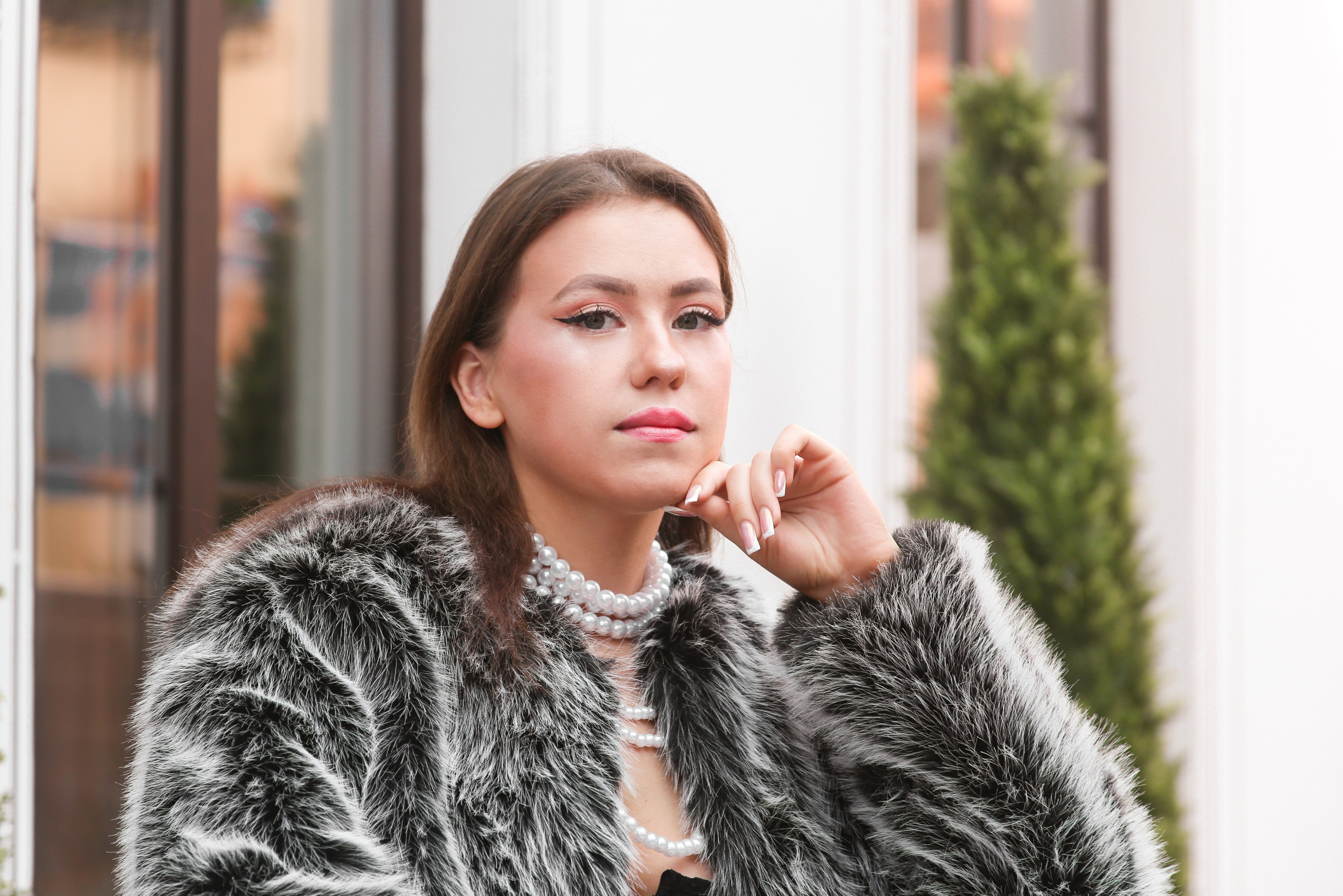 Кристина на прогулке. Фотограф Пермь. Фотосессия в фотостудии Перми и на свежем воздухе