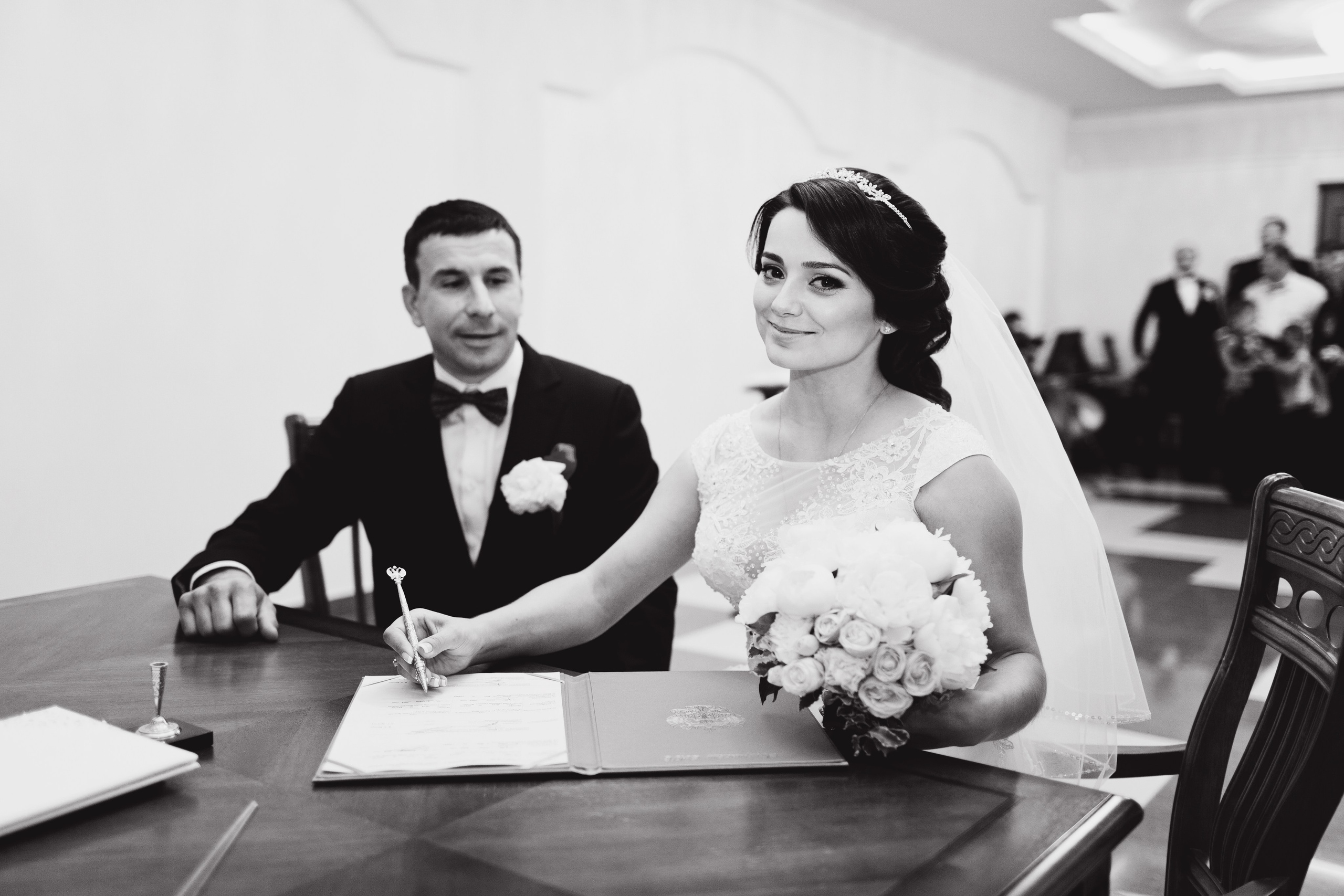 Церемония бракосочетания. Фотограф Денис Гавриленков