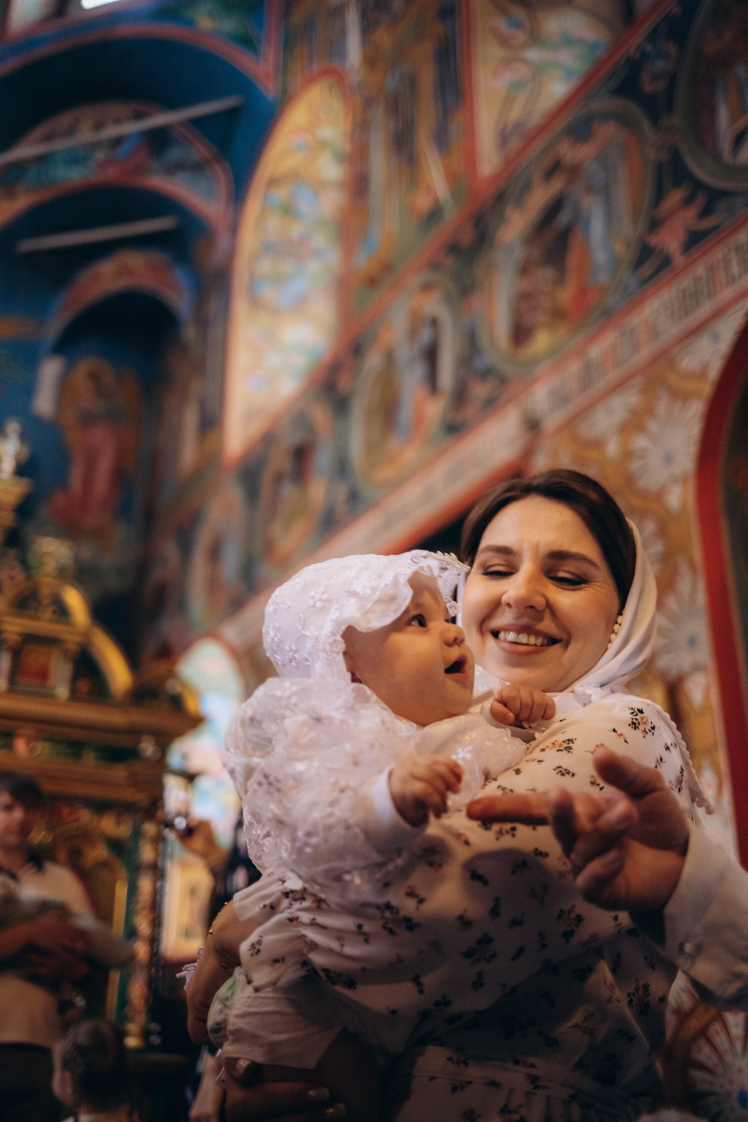 Крещение Ариши. Семейный и детский фотограф в Москве Александра Нараевская