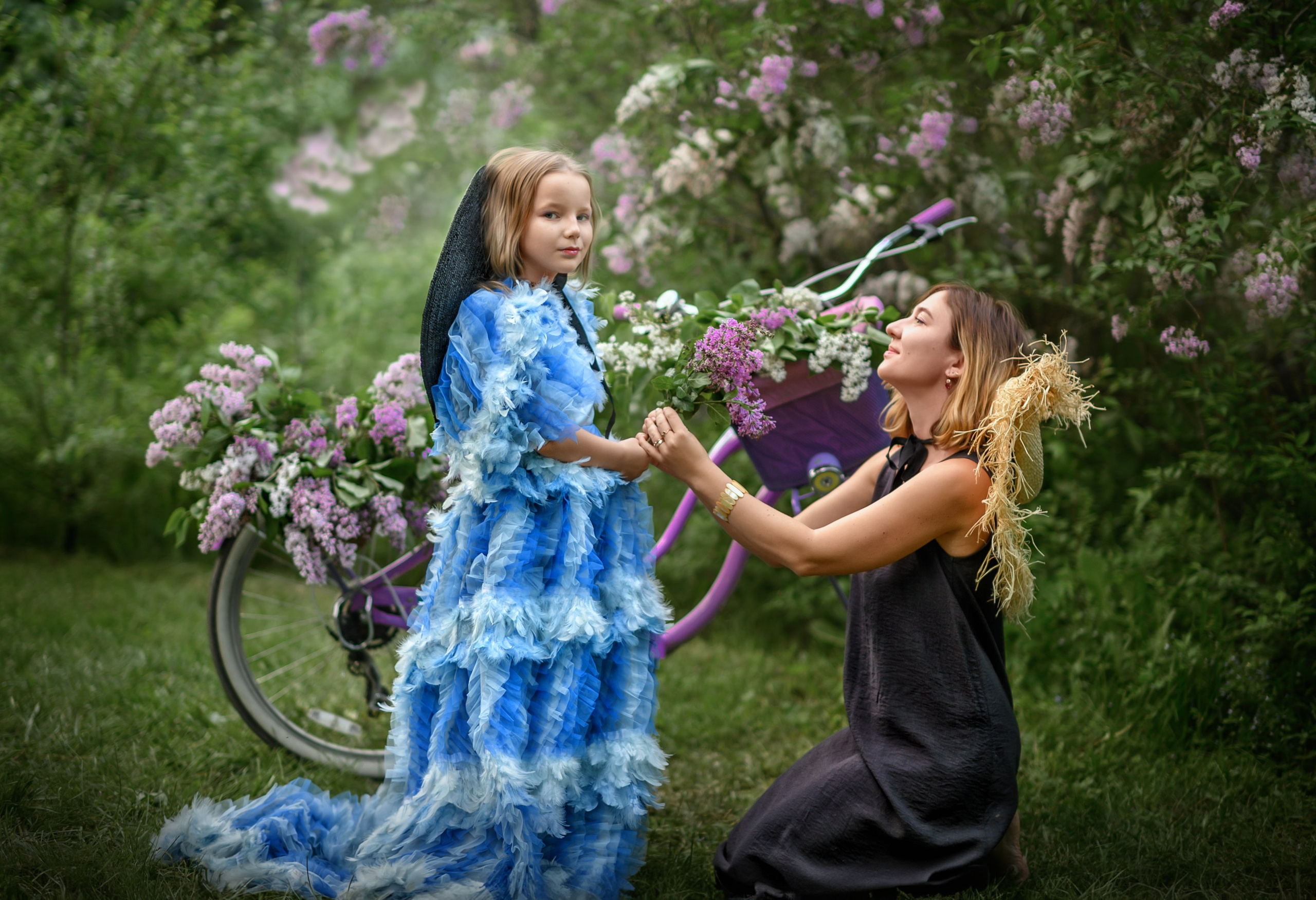 С ВЕЛОСИПЕДОМ. Семейный фотограф Екатеринбург Лора Мур