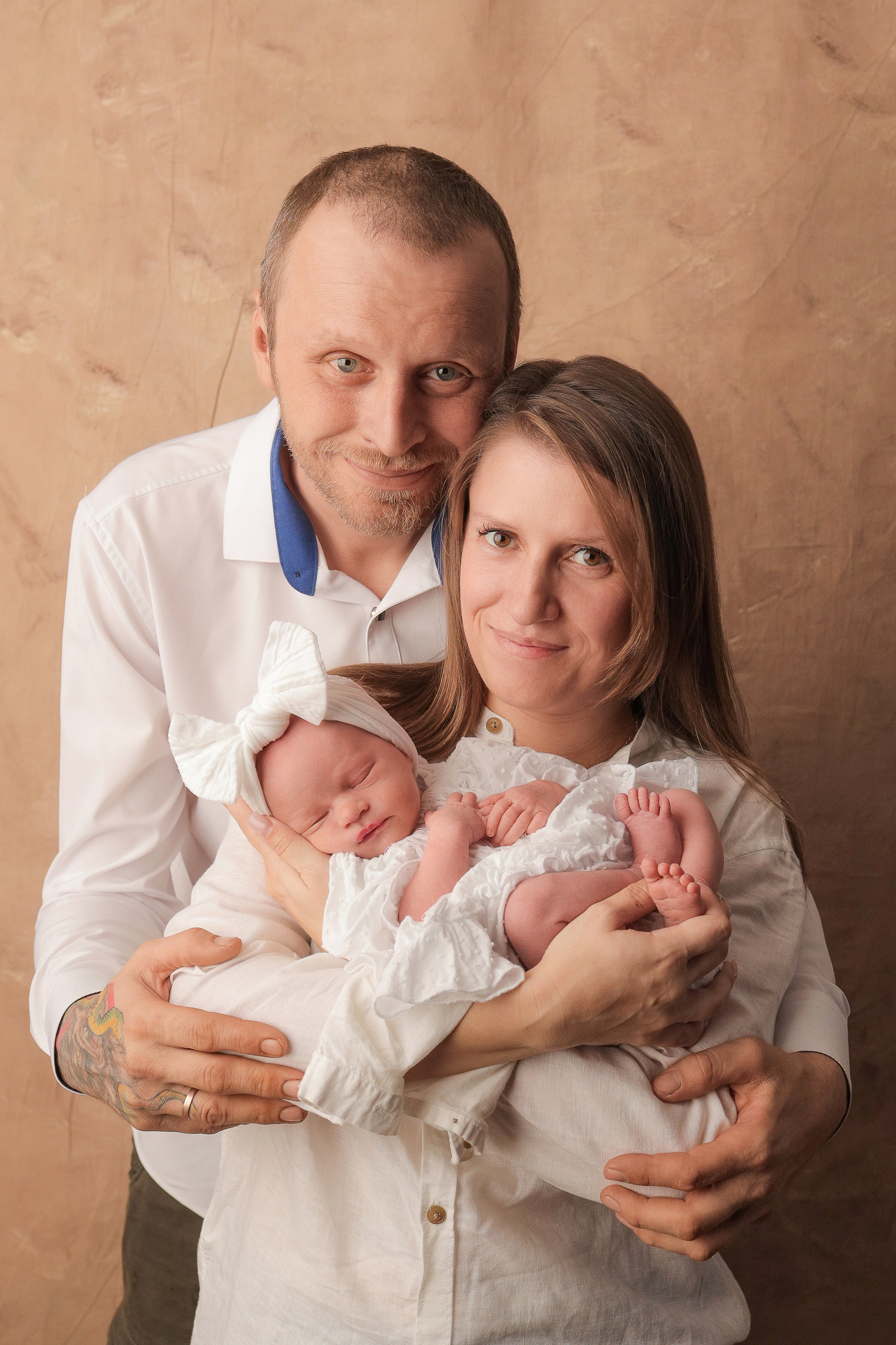 Даша, 7 дней (Пакет «Натурель»). Фотограф новорожденных в Новокузнецке Анна Горошникова