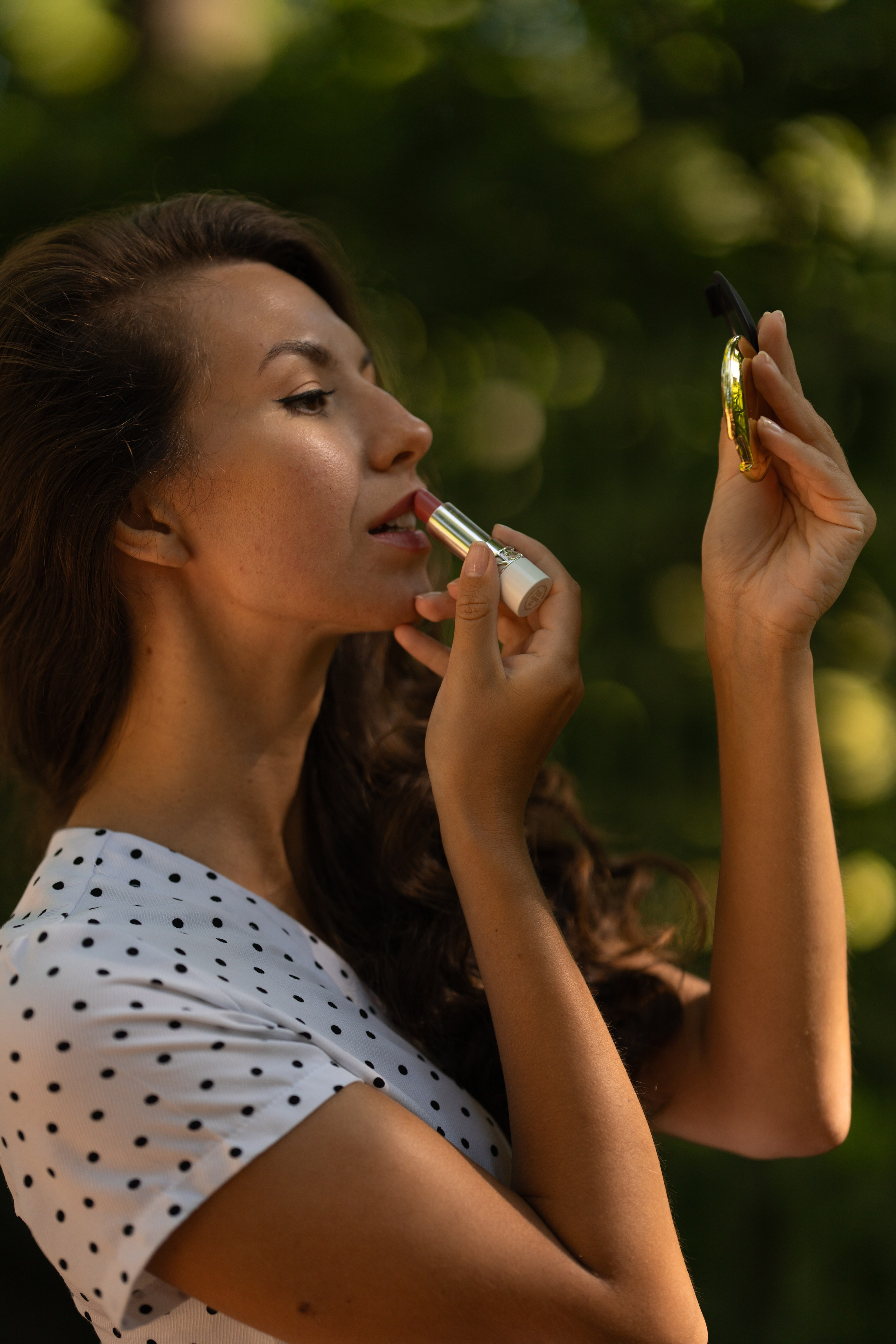 Виолетта в Летнем саду. Семейный и портретный фотограф в Санкт-Петербурге Татьяна Гримоть