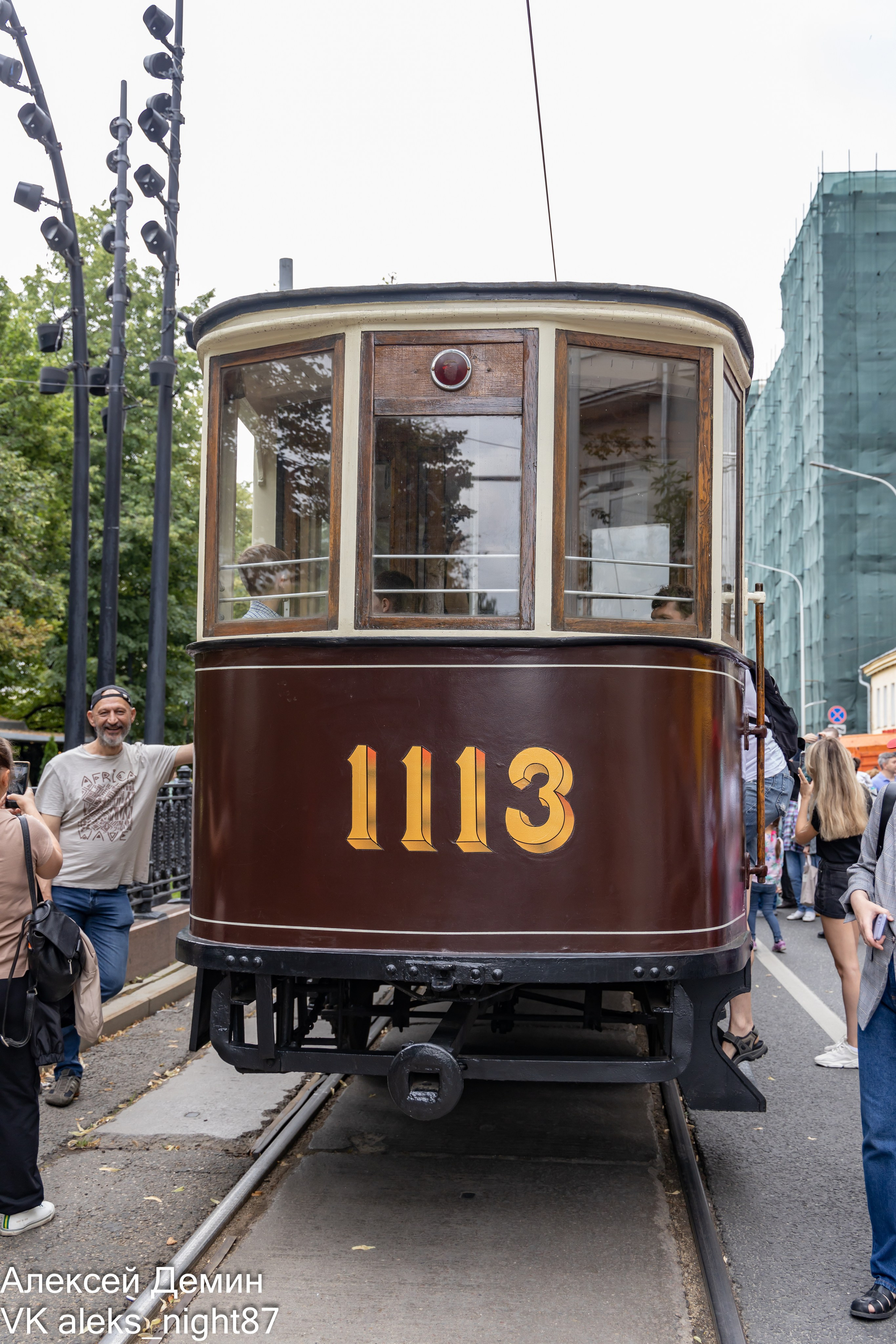 Ретро парад трамваем Москва 2023. Репортажный, семейный и студийный фотограф в Москве Демин Алексей