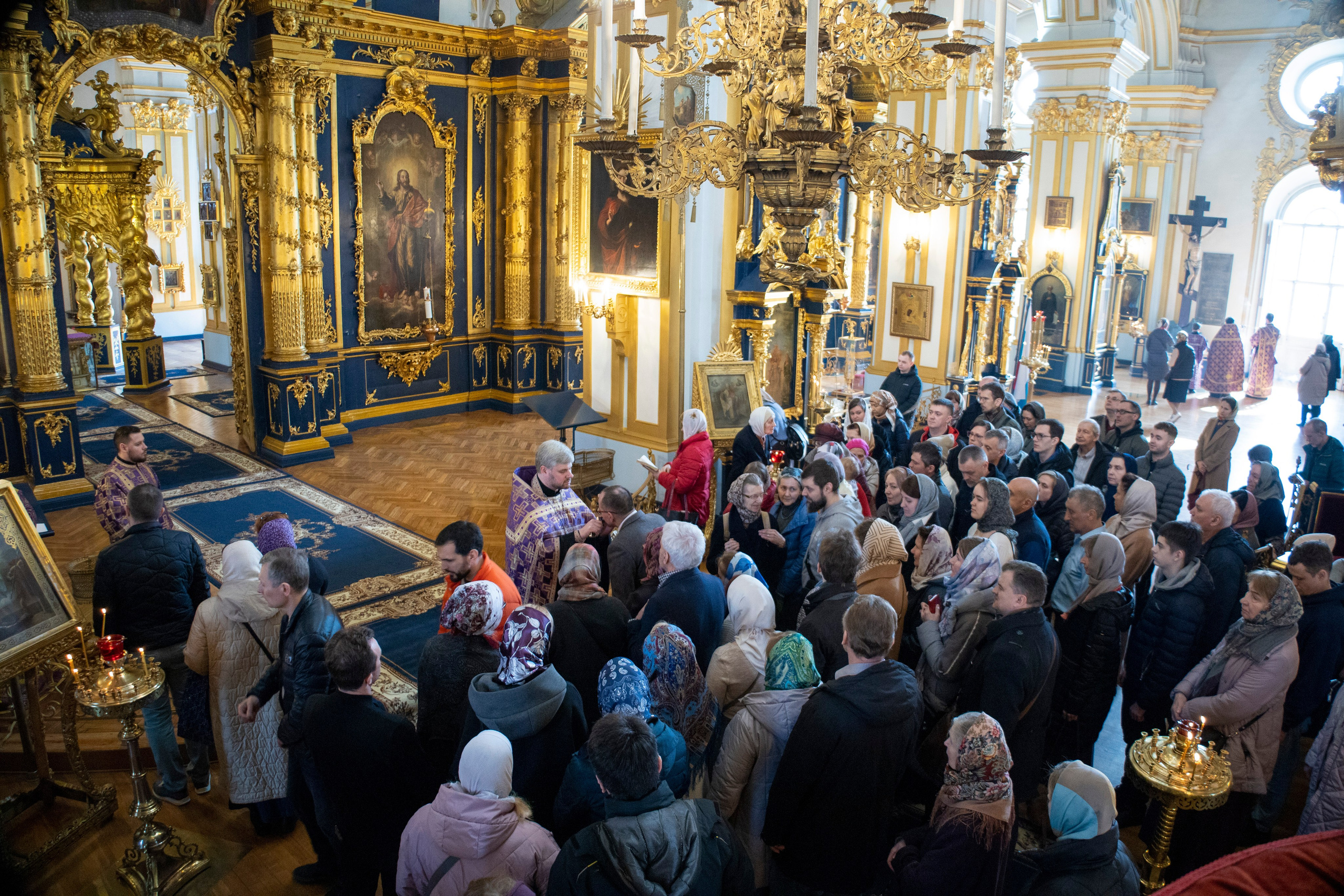 НЕДЕЛЯ ПРЕПОДОБНОГО ИОАННА ЛЕСТВИЧНИКА. ДЕНЬ ПАМЯТИ ПРЕПОДОБНОГО АЛЕКСИЯ, ЧЕЛОВЕКА БОЖИЕГО. НИКОЛО-БОГОЯВЛЕНСКИЙ МОРСКОЙ СОБОР