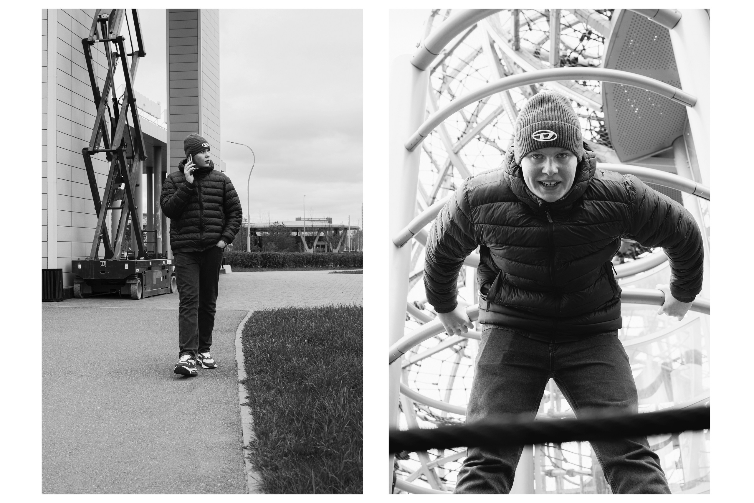 Прогулочная фотосессия для Ю. и ее ребятишек. Портретный и репортажный фотограф в Санкт-Петербурге Варвара Жукова