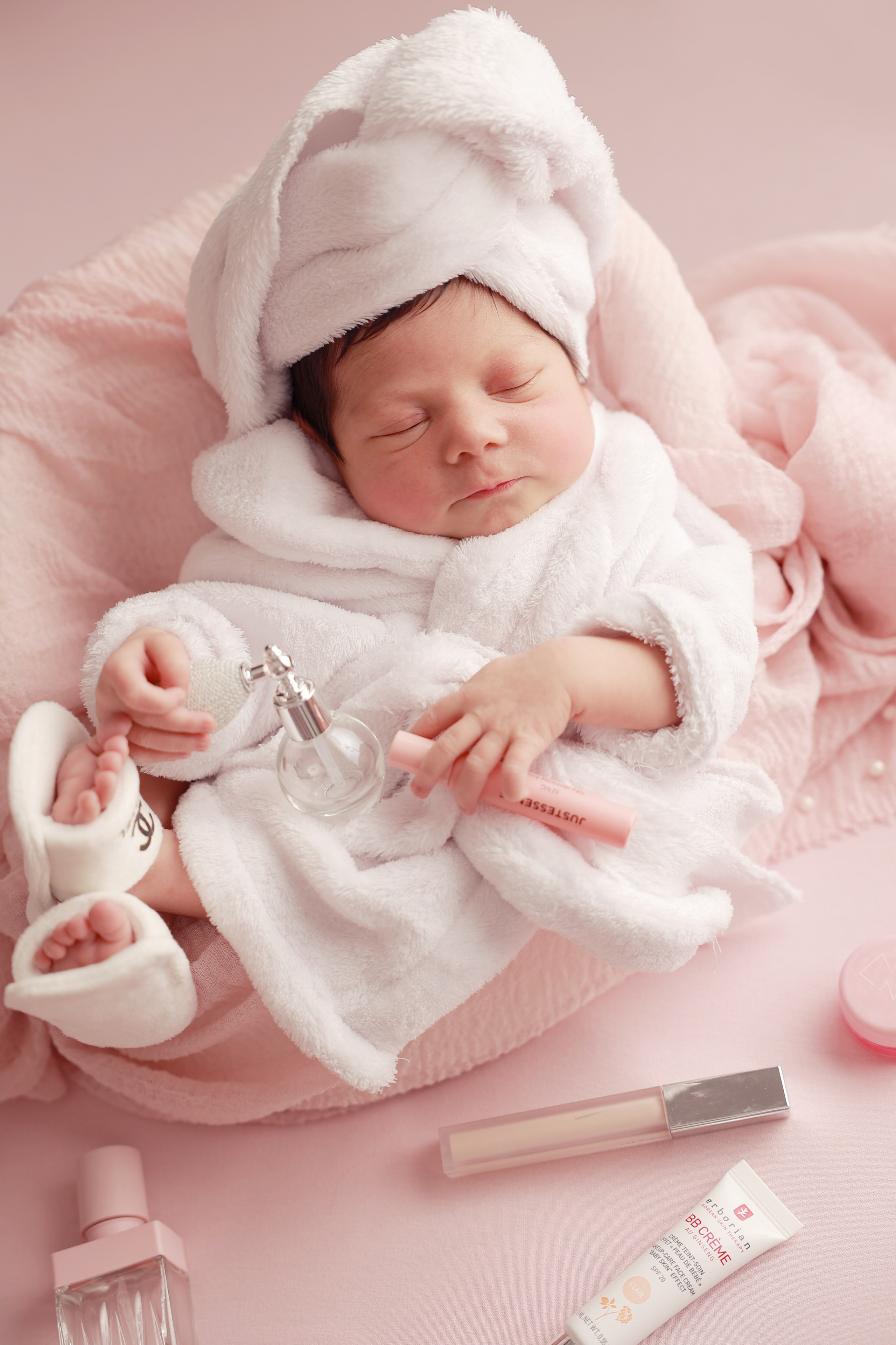 Анечка и ее семья. Фотограф новорожденных в Сочи