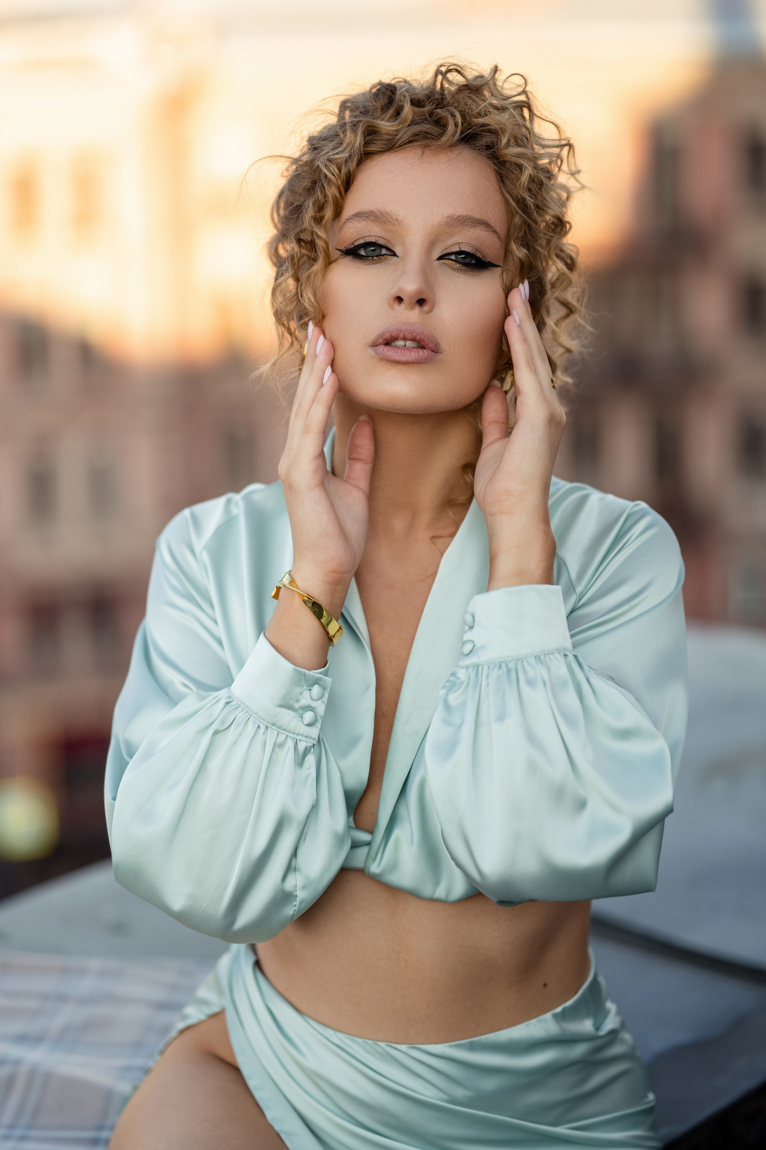 Лиза на крыше. Свадебный и семейный фотограф в СПб Валерия Фомичева