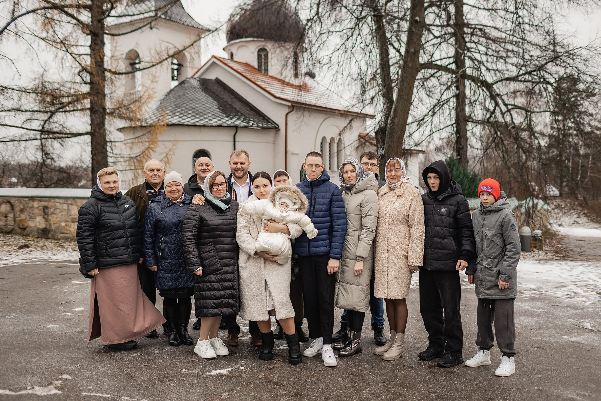 Крещение Ивана с Бехово. Семейный фотограф новорождённых в Серпухове Юлия Новикова +79637785957