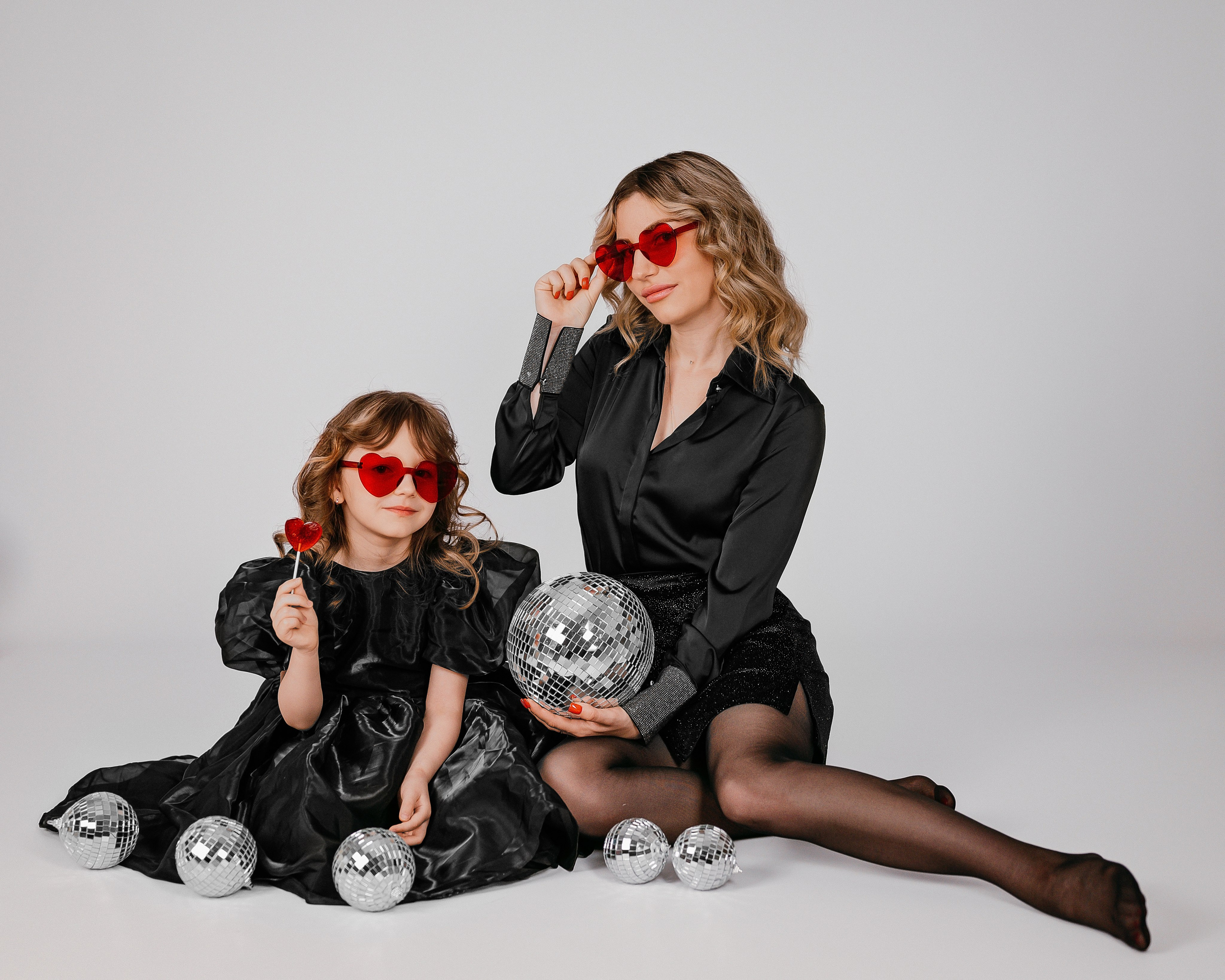 Мама и дочь (студия). Семейный фотограф в Краснодаре